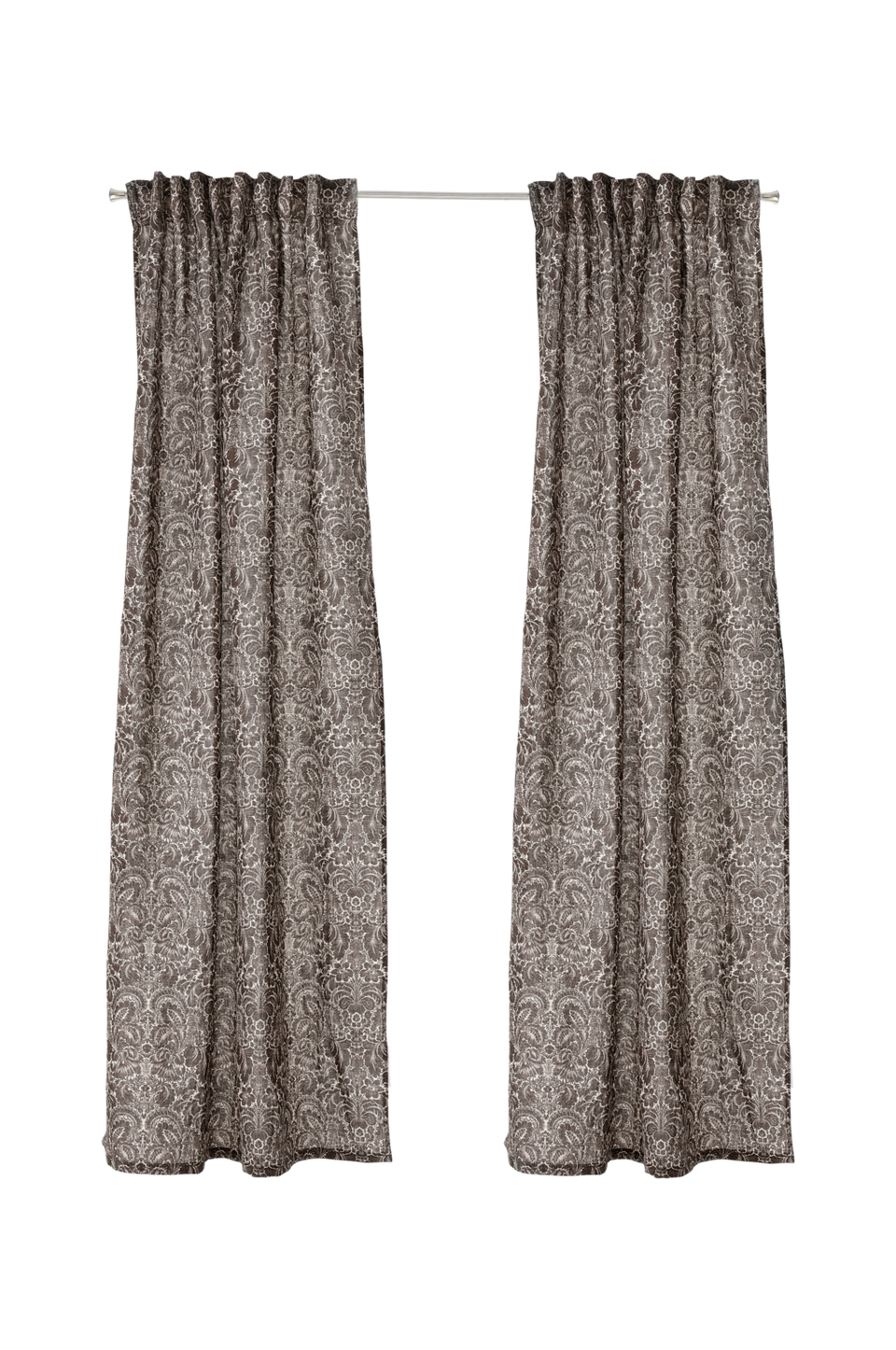 Ellos Home Veckbandslängd Verona 2-pack, brun från Ellos Home, bild 2