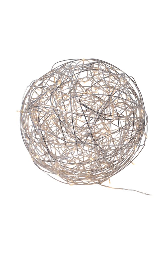 Ljusslinga TRASSEL Alu.wire 40cm Silver