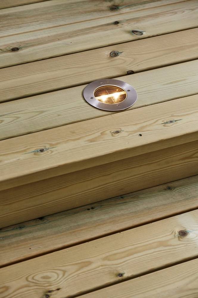 DecklightSolcellStål