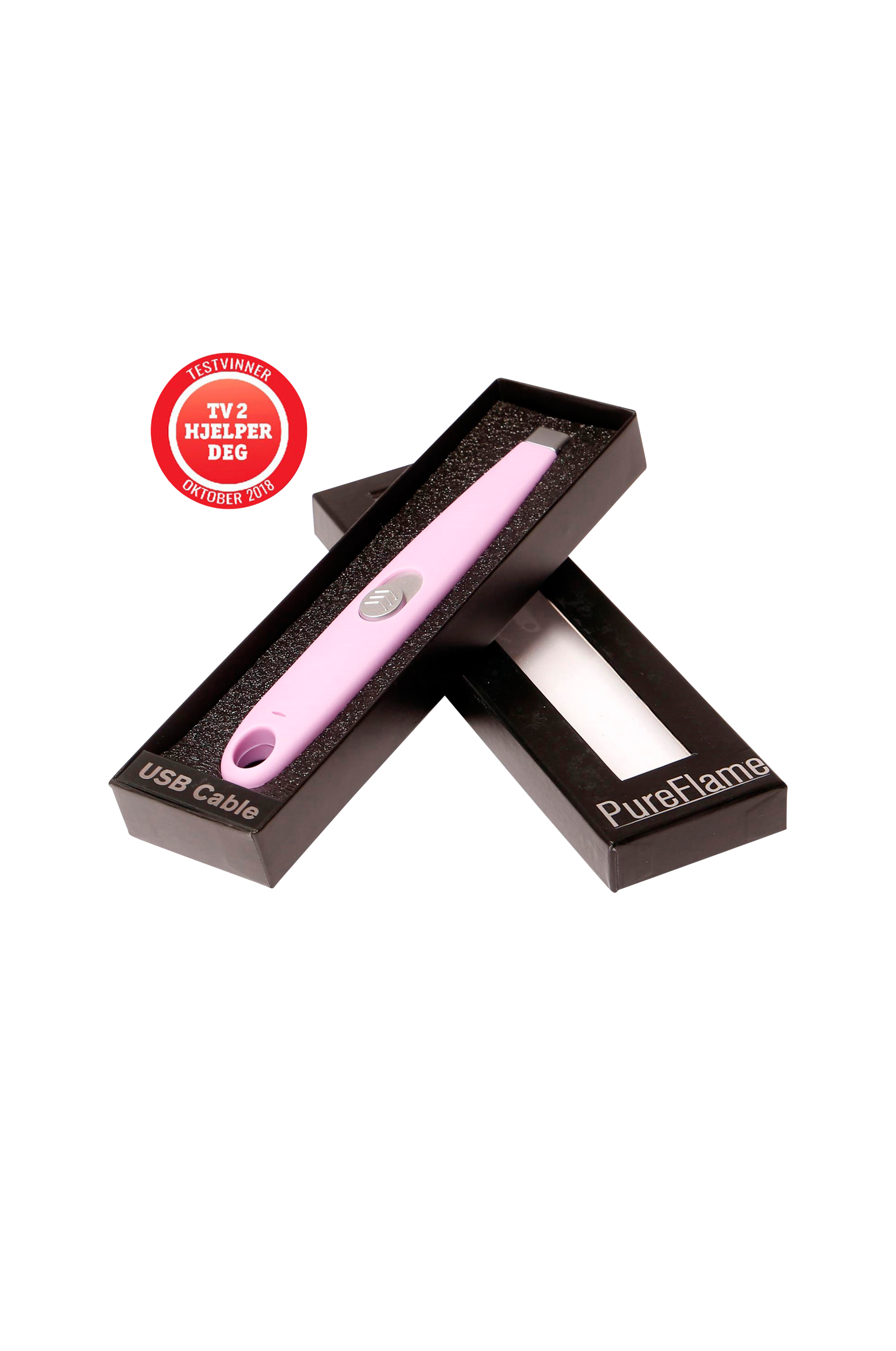 USB-sähkösytytin, violetti, Pureflame