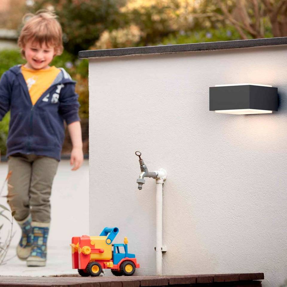 Philips myGarden Hedgehog Vägglampa An, svart från Philips, bild 5