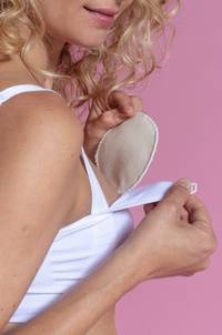 Carriwell - Amningsinlägg Breast Pads Cotton 6-pack - Vit - 36/50