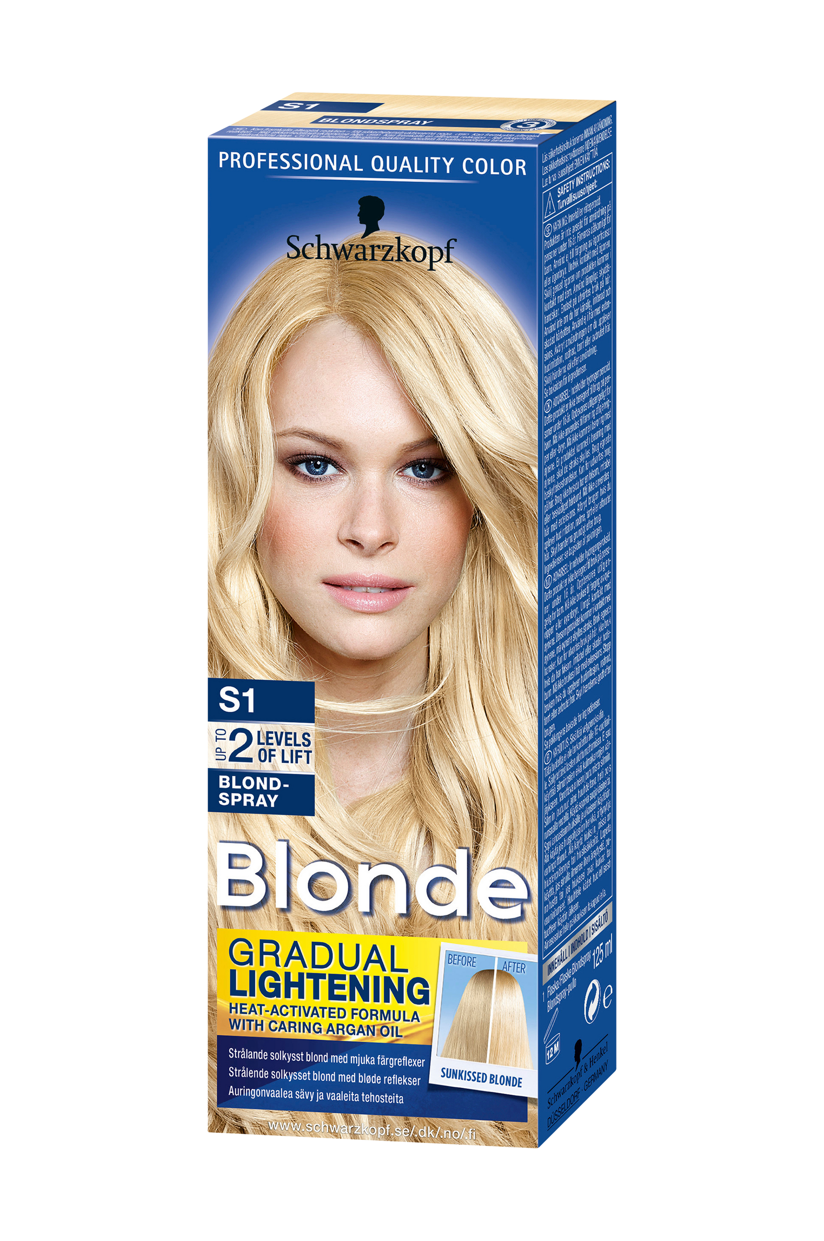 Blonde S1 Blondspray 125ml, Schwarzkopf