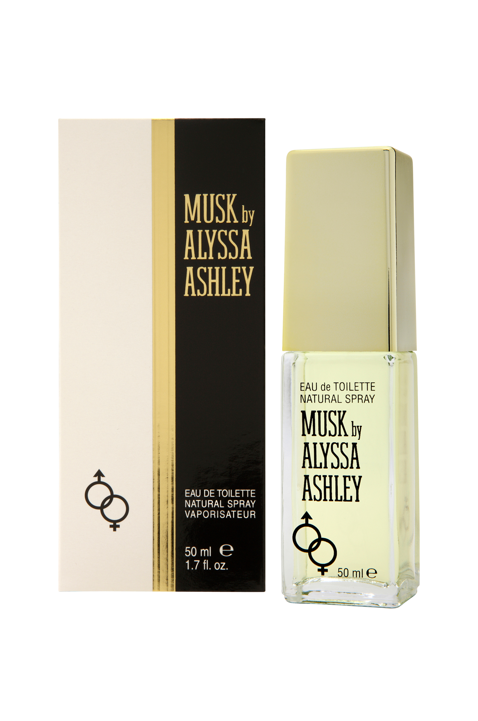 Musk EdT Spray 50 ml, Alyssa Ashley