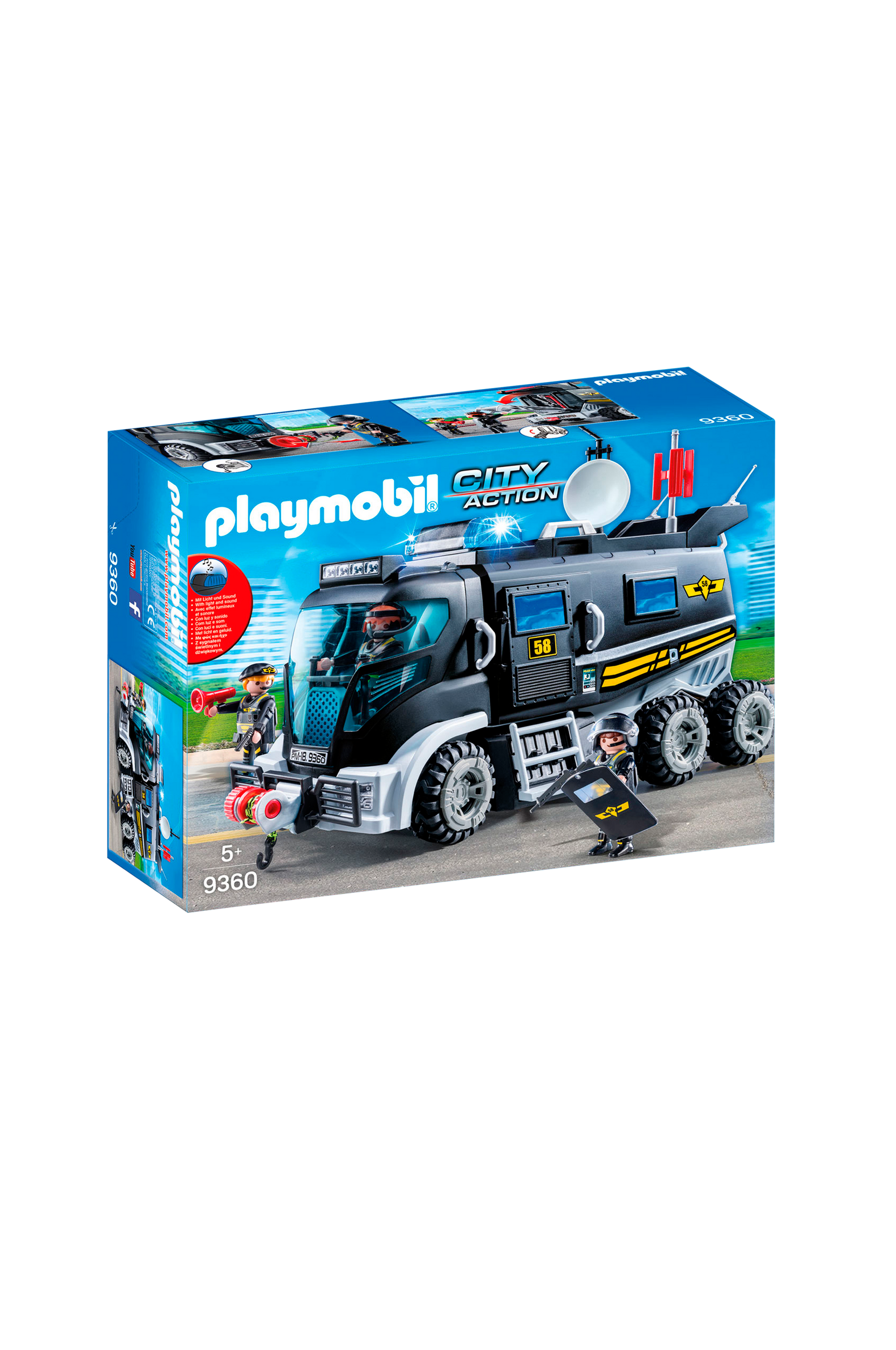 Playmobil - City Action Insatsfordon Ljus