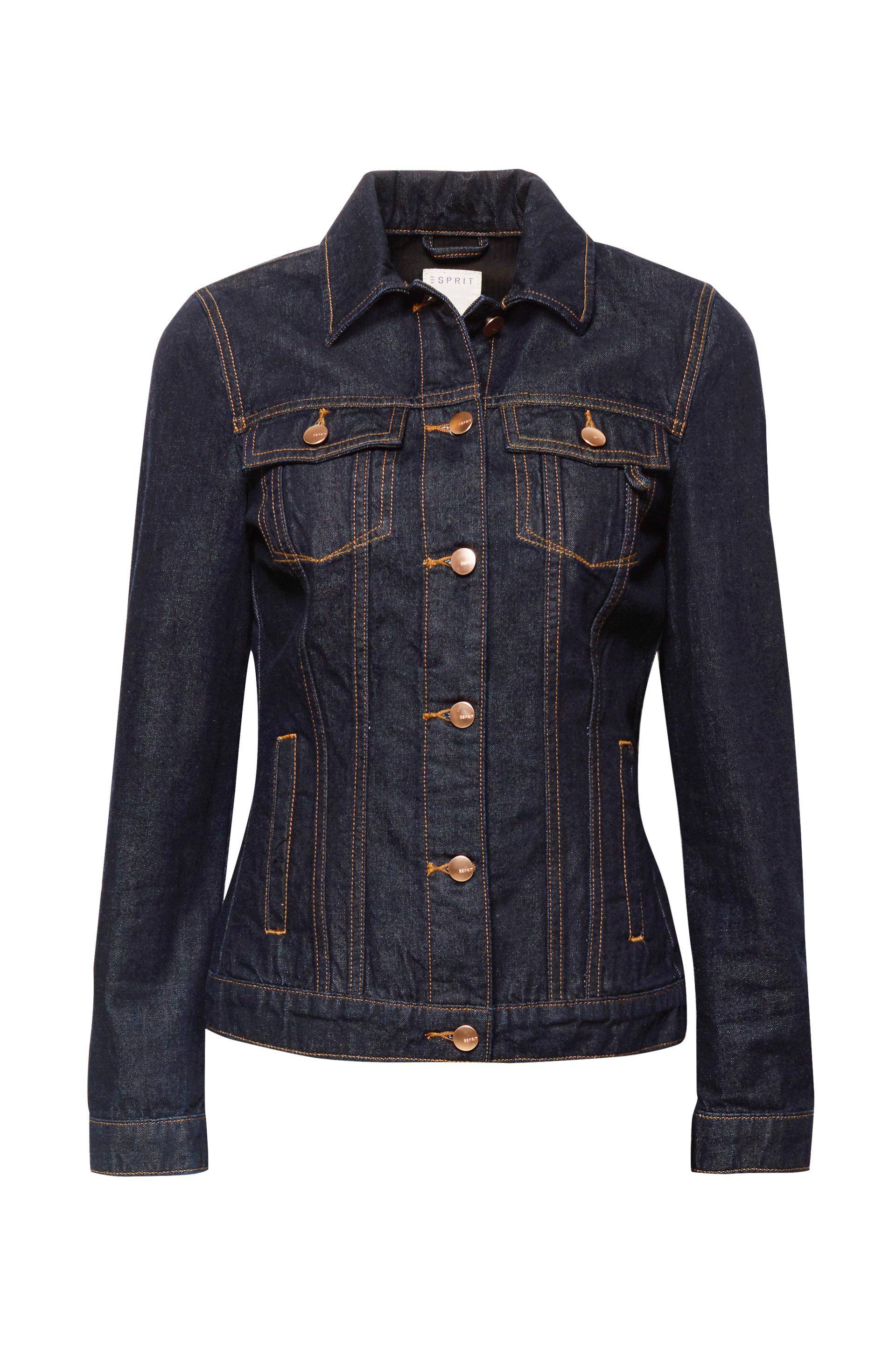 Esprit Jeansjacka Denim Jacket Blå Jeansjackor 