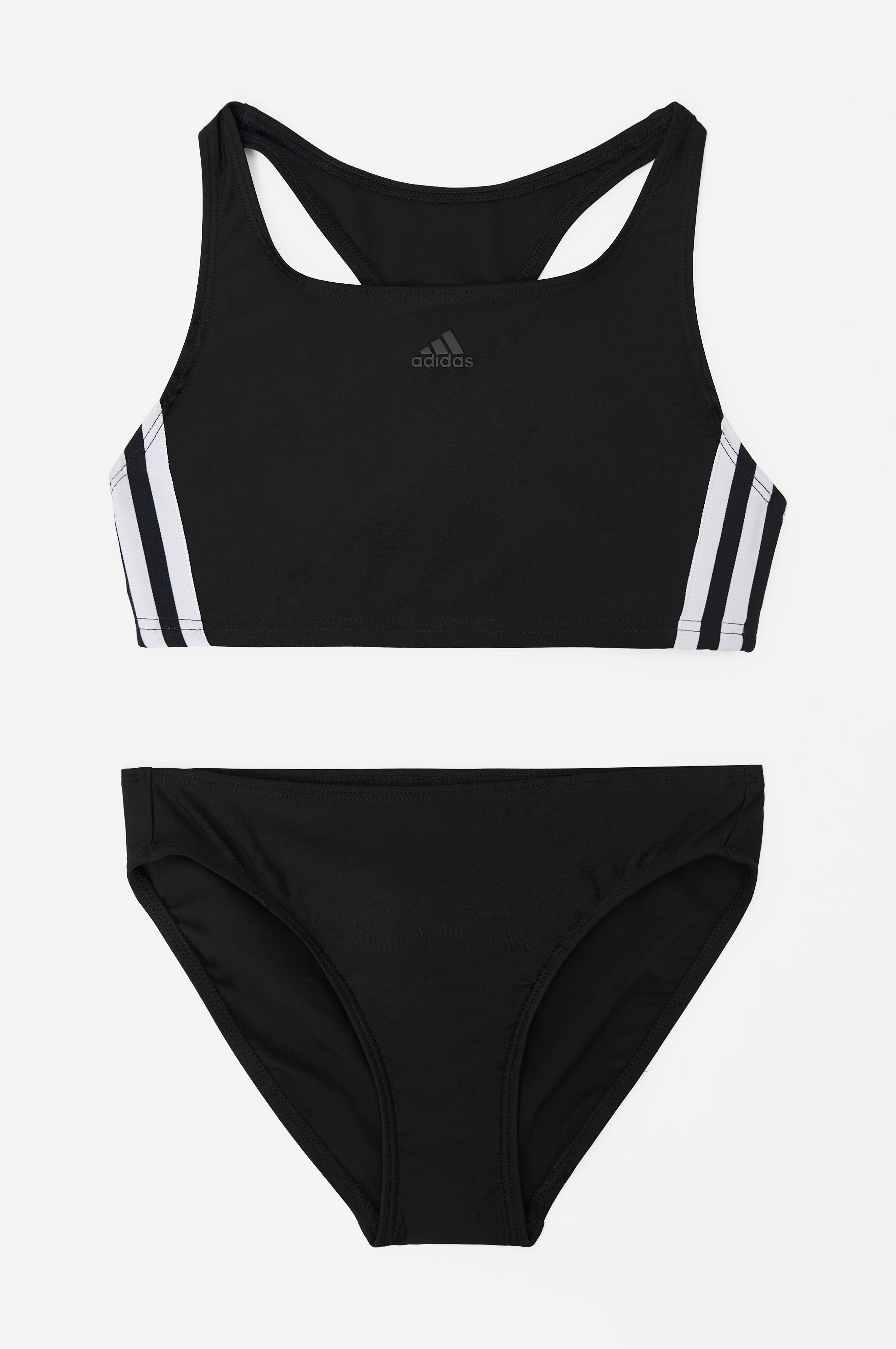 Sport Performance Bikini 3-stripes - Sort - Bikinier | Ellos.dk