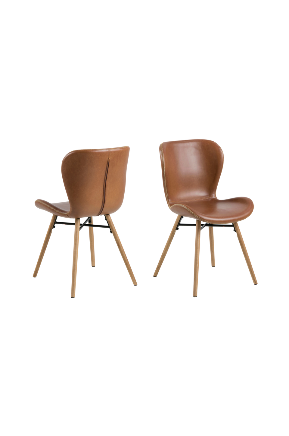 AC Design Furniture Stol, Rita 2-pack, brun från AC Design Furniture, bild 4