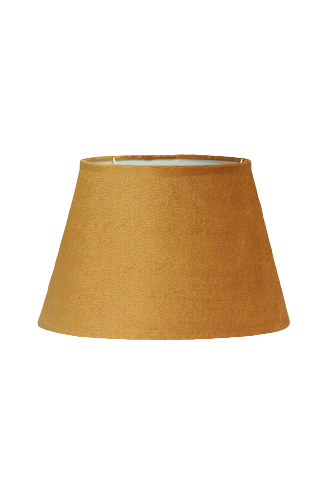 Lampskärm Oval Sammet 20 cm