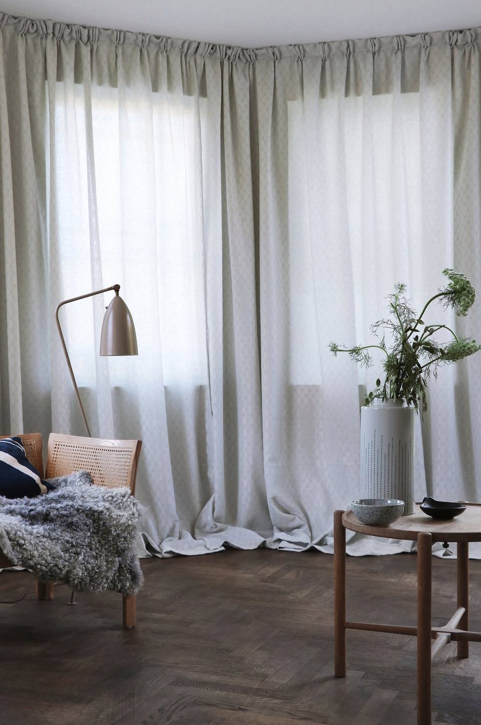 Mimou Gardin Vivian dubbel bredd, grå från Mimou, bild 2