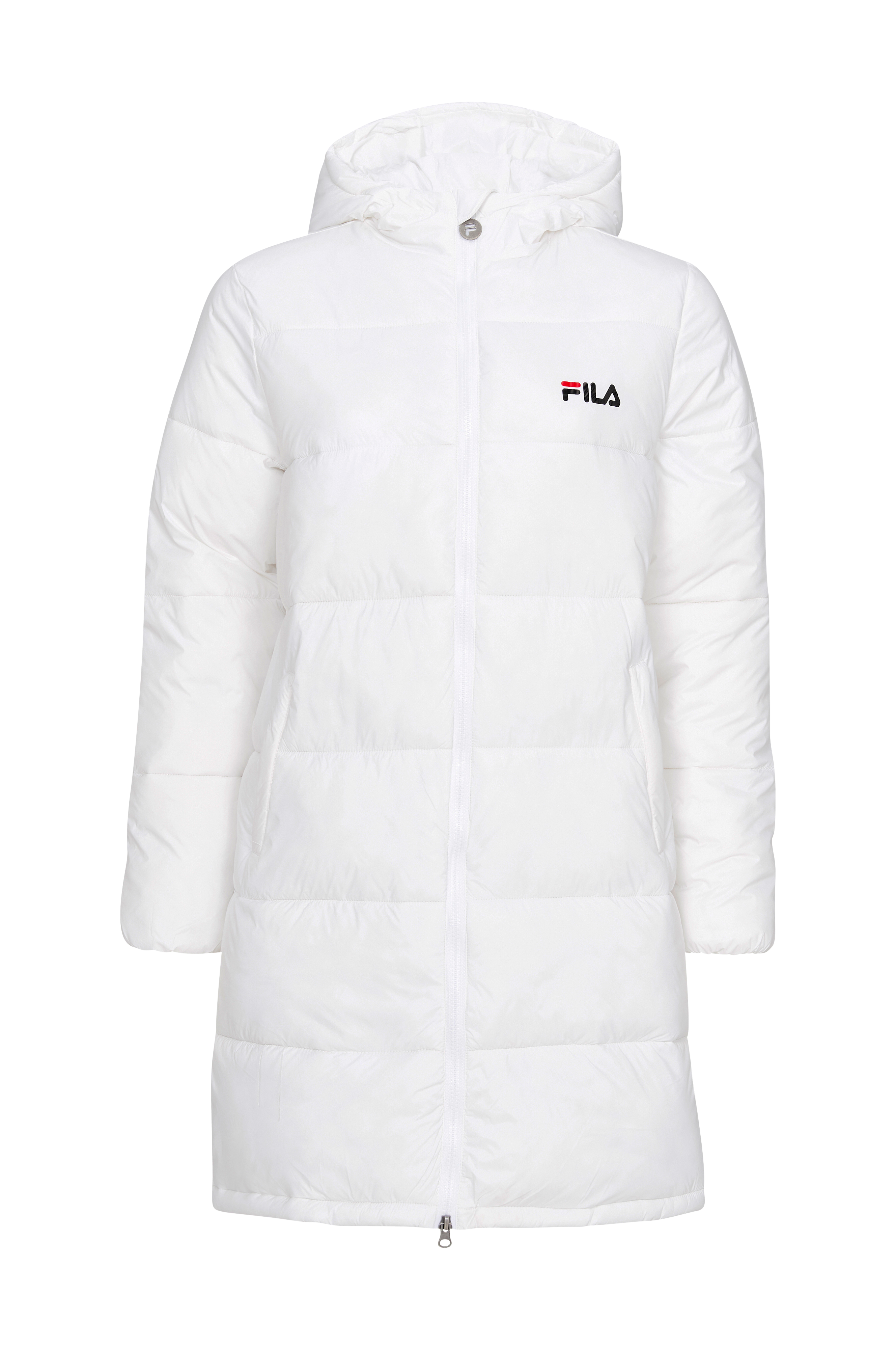 FILA Jakke Zia Long Puff Jacket - - Dun- & Ellos.dk