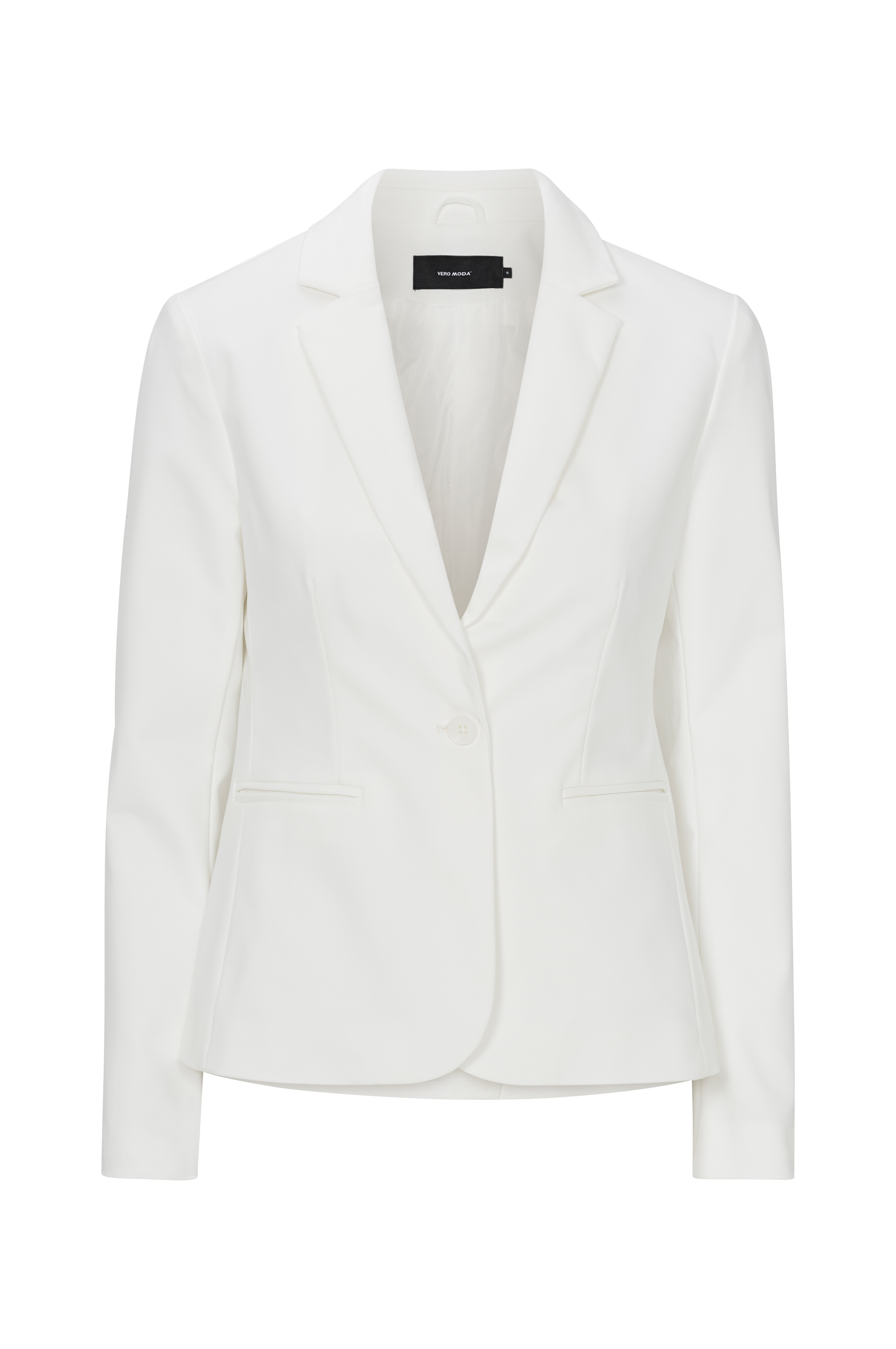 Vero Moda Blazer vmVictoria LS Blazer Hvid - Elegante blazere - Ellos.dk