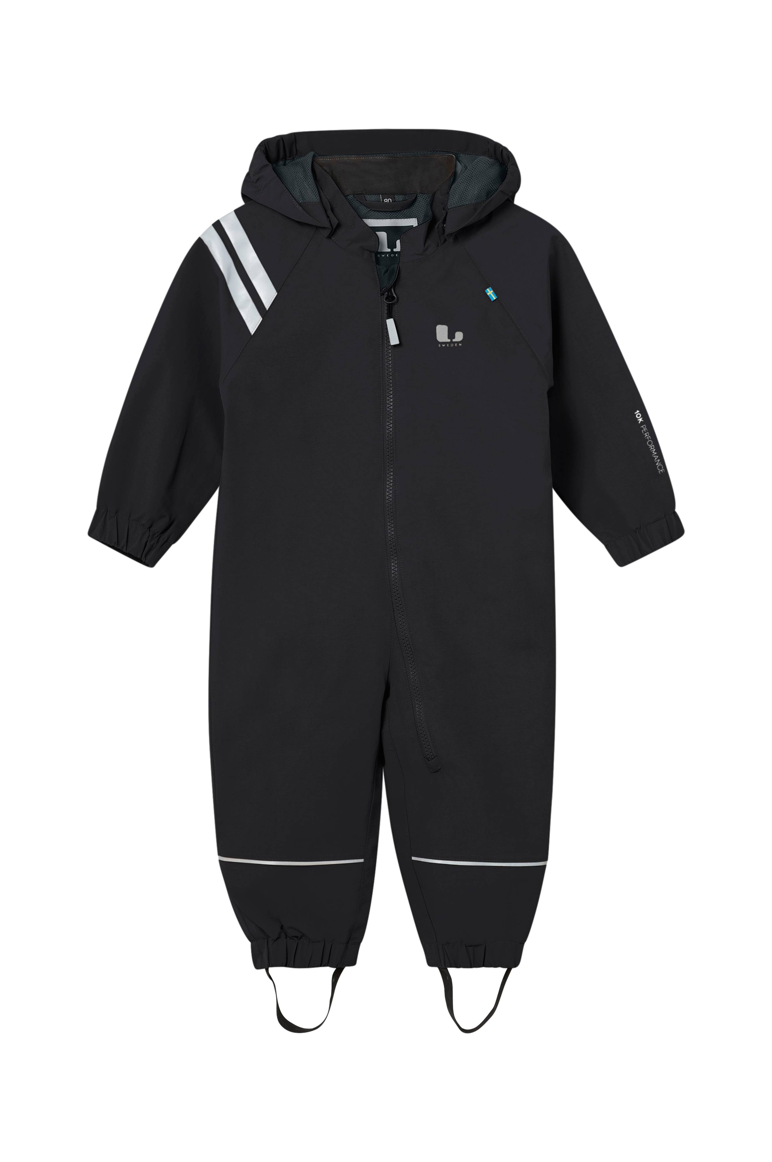 Lindberg Skaloverall Lingbo Overall Svart Babyoveraller Ellos.se