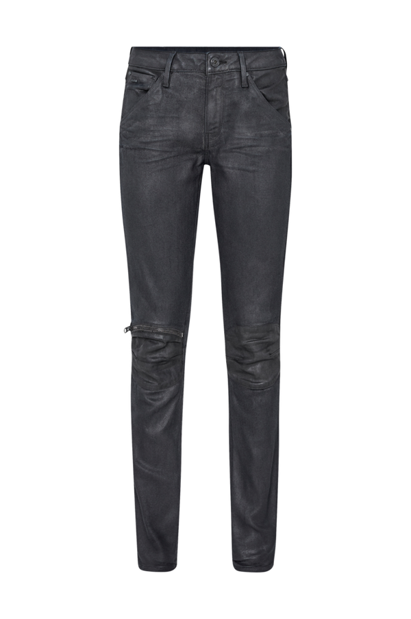G-Star - Jeans 5622 Knee Zip Mid Skinny PM Wmn - Sort - W30/L32