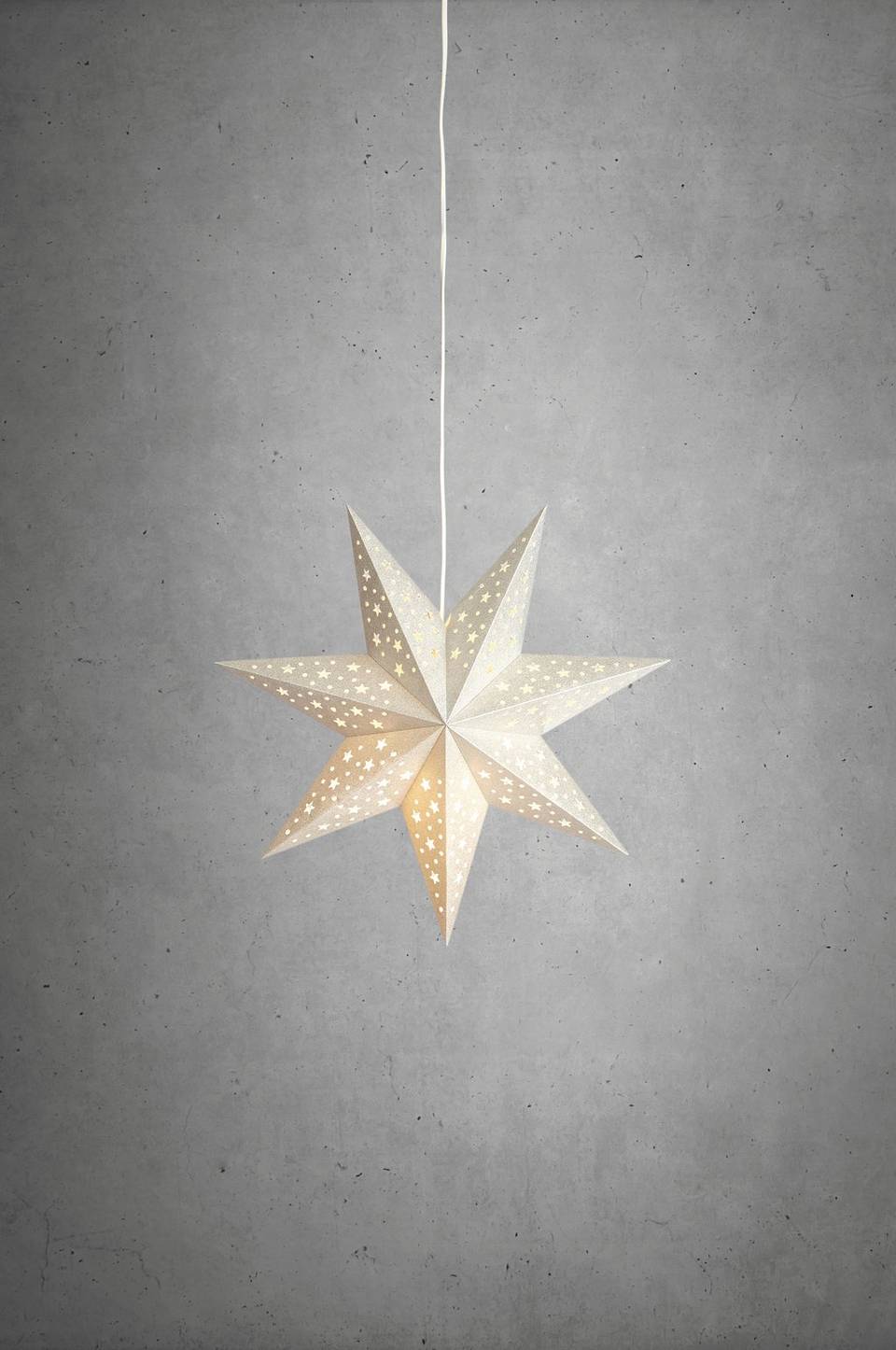 Markslöjd Julstjärna Solvalla 45 cm, silver från Markslöjd, bild 5