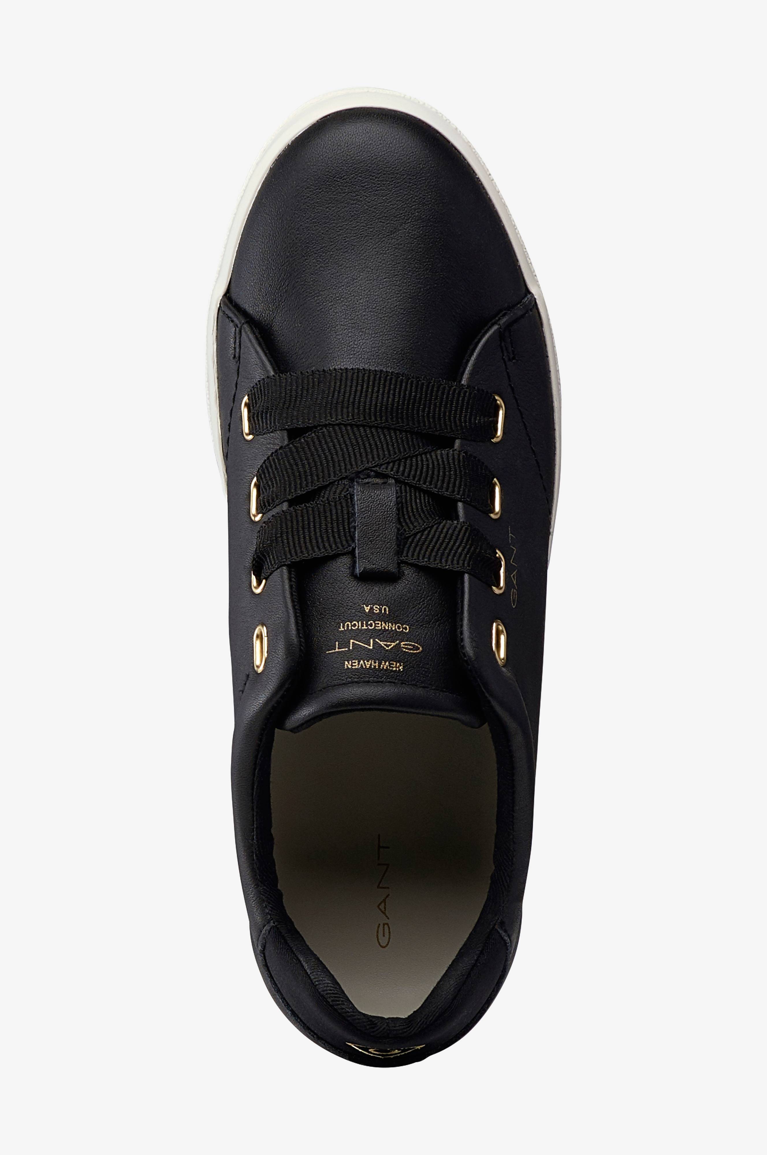 Gant Sneakers Aurora Low Lace i skinn Svart Dame Ellos.no Gant Sneakers Aurora Low Lace i skinn Svart Dame Ellos.no