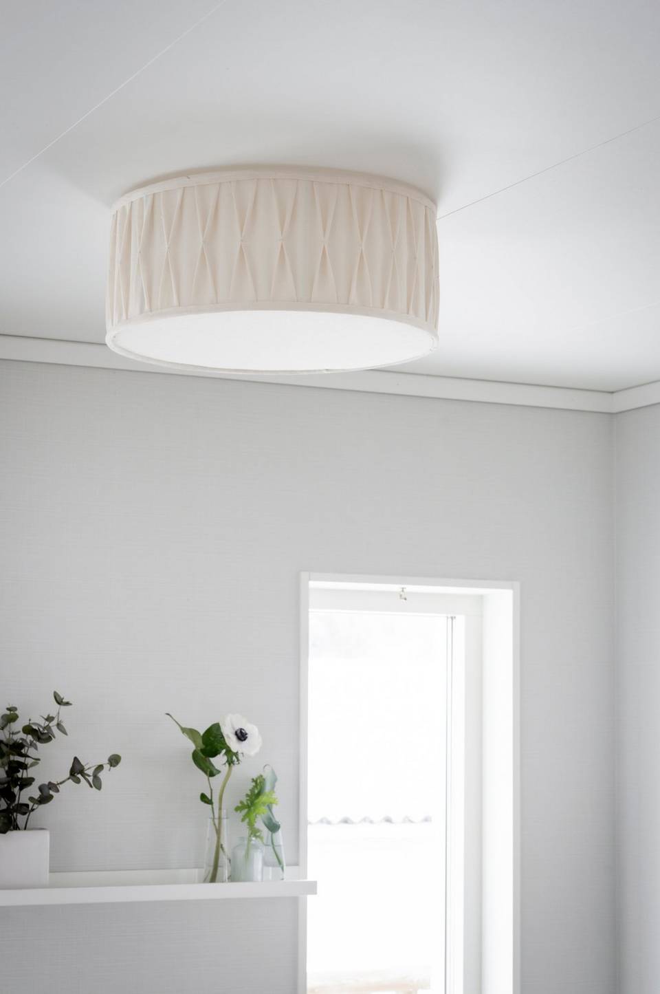 PR Home Plafond Plissé Stygn 45cm, vit från PR Home, bild 2