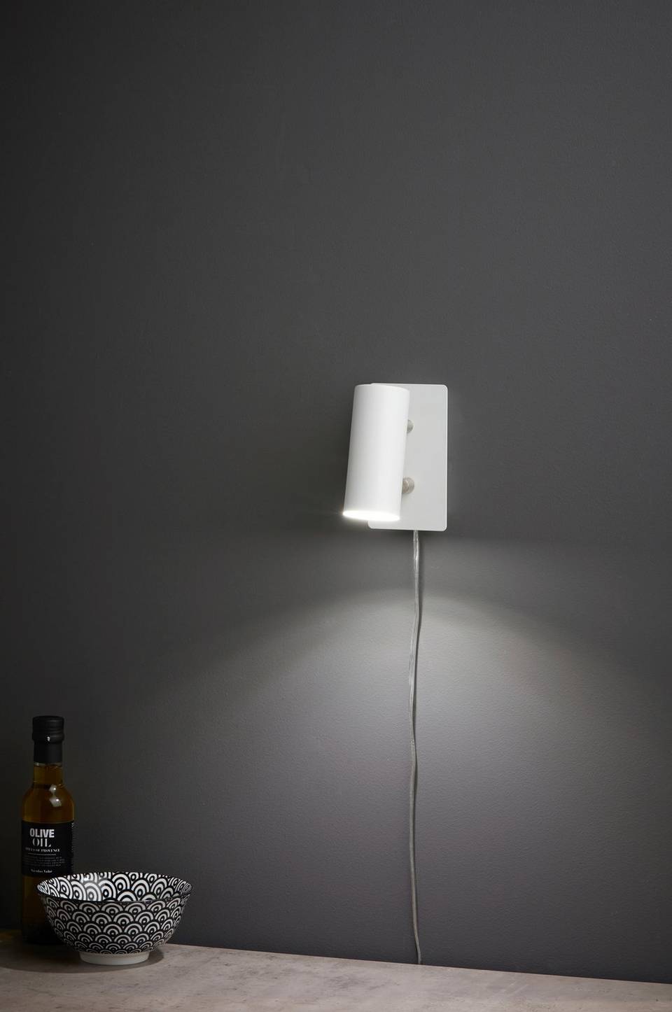 Markslöjd Vägglampa BARCELONA 1L, vit från Markslöjd, bild 2