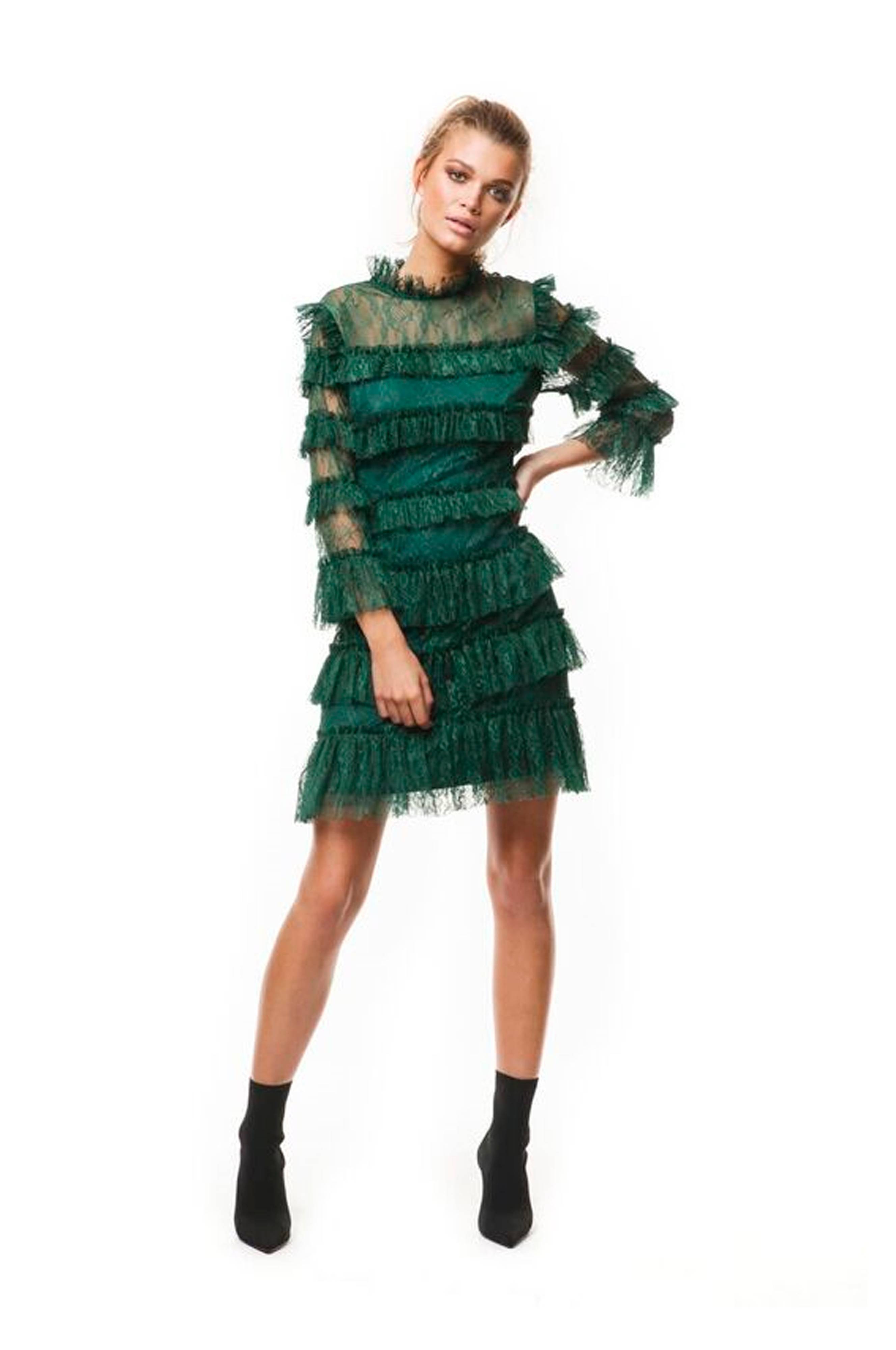 carmine mini dress by malina