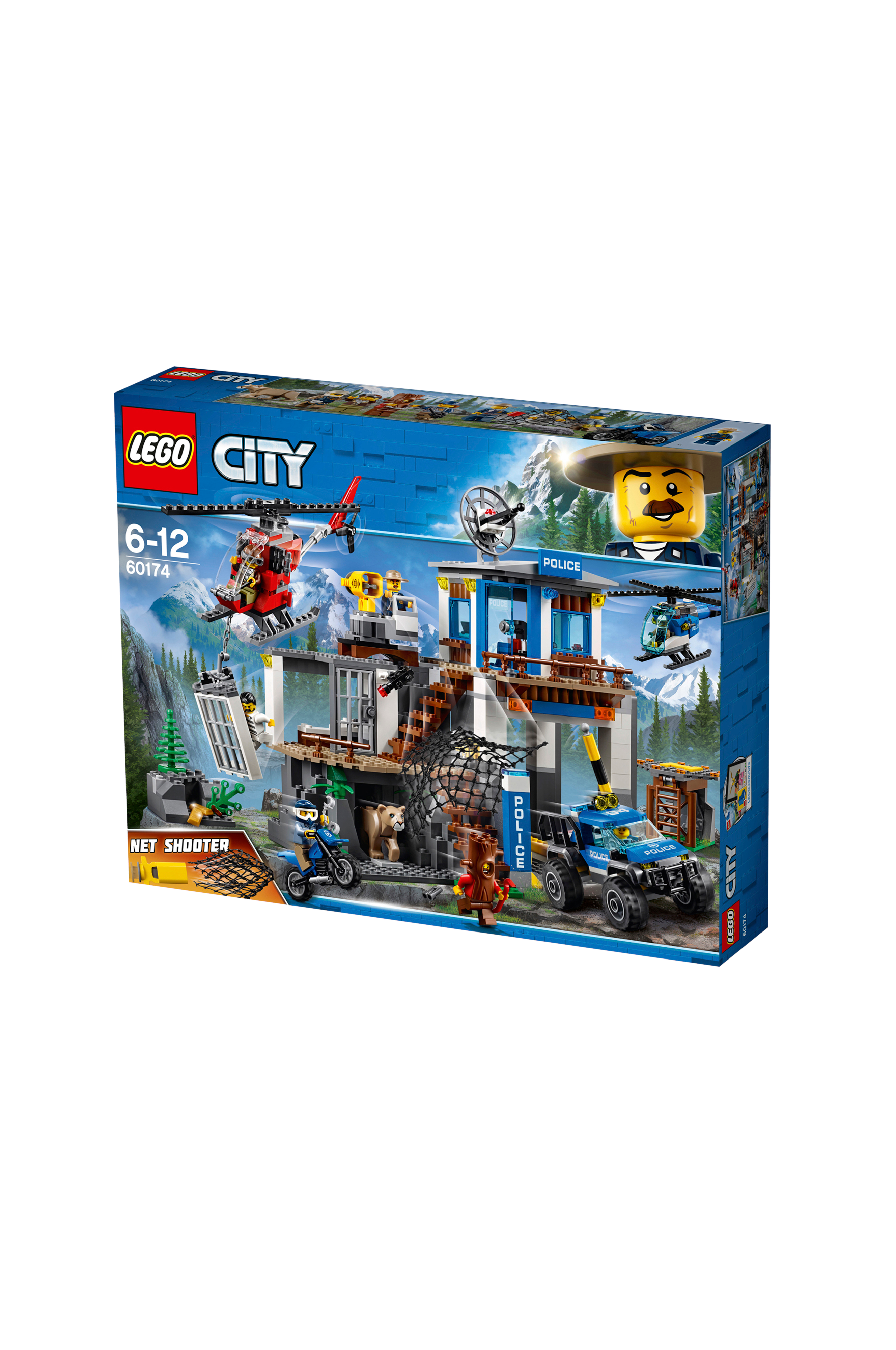 LEGO Bjergpolitiets hovedkvarter 60174 - Lego |