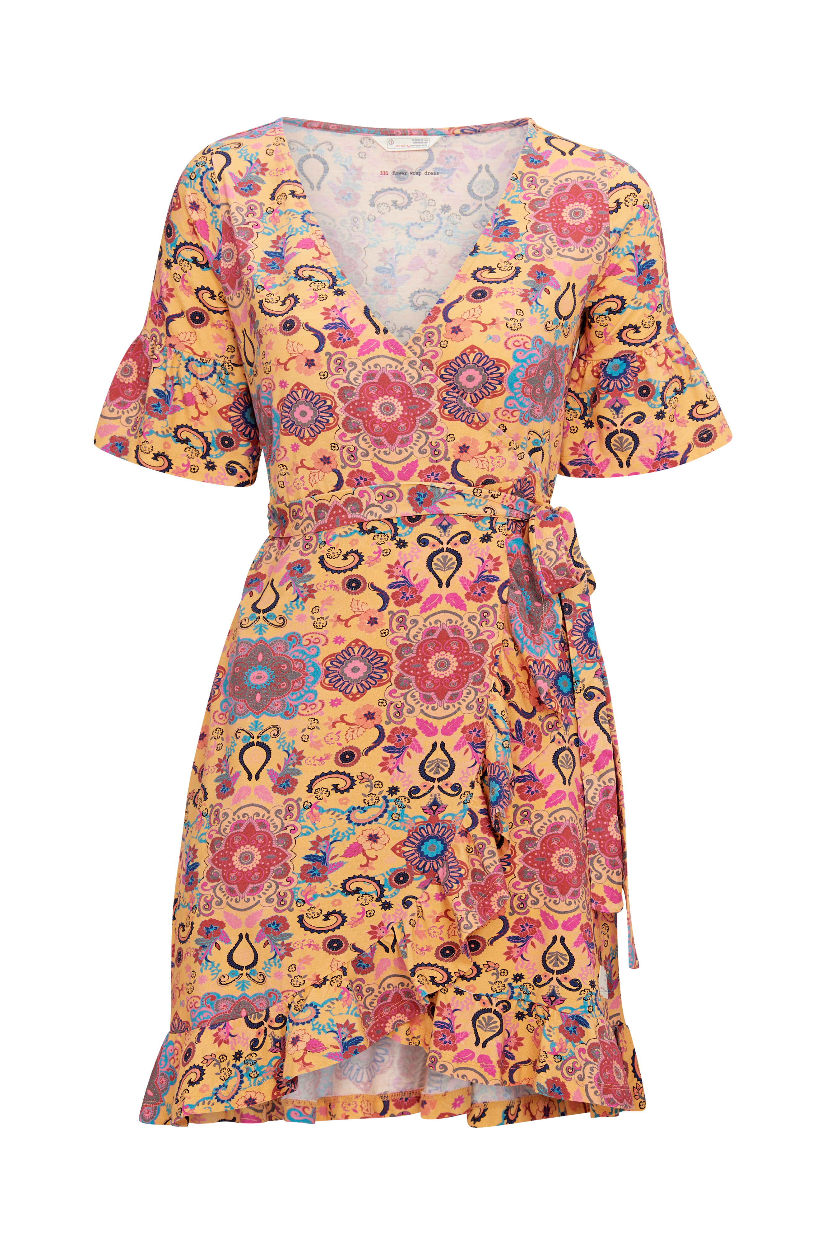 Odd molly 2025 flower wrap dress