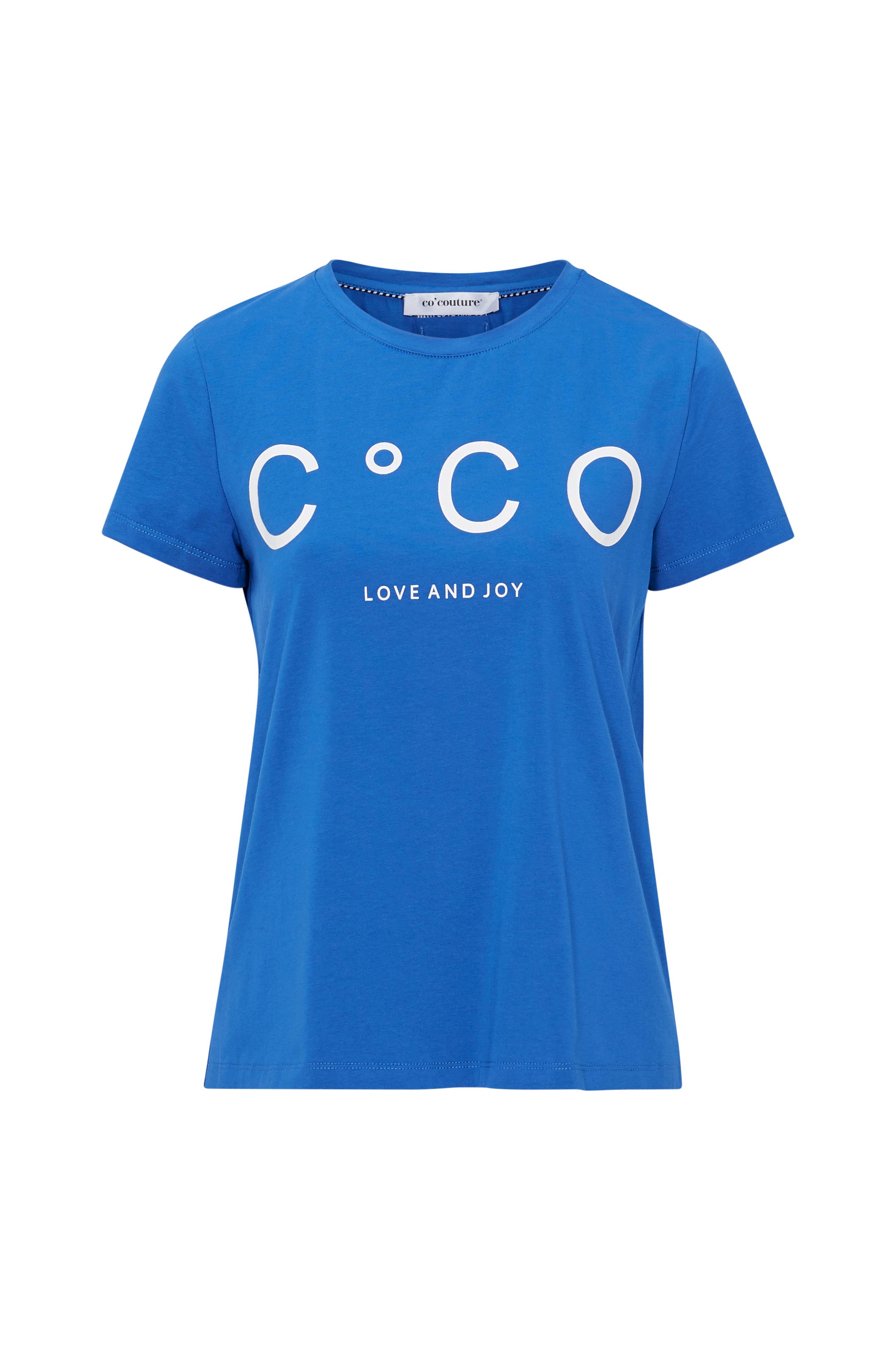 co'couture Top Coco Signature Tee - Blå - Toppe Ellos.dk