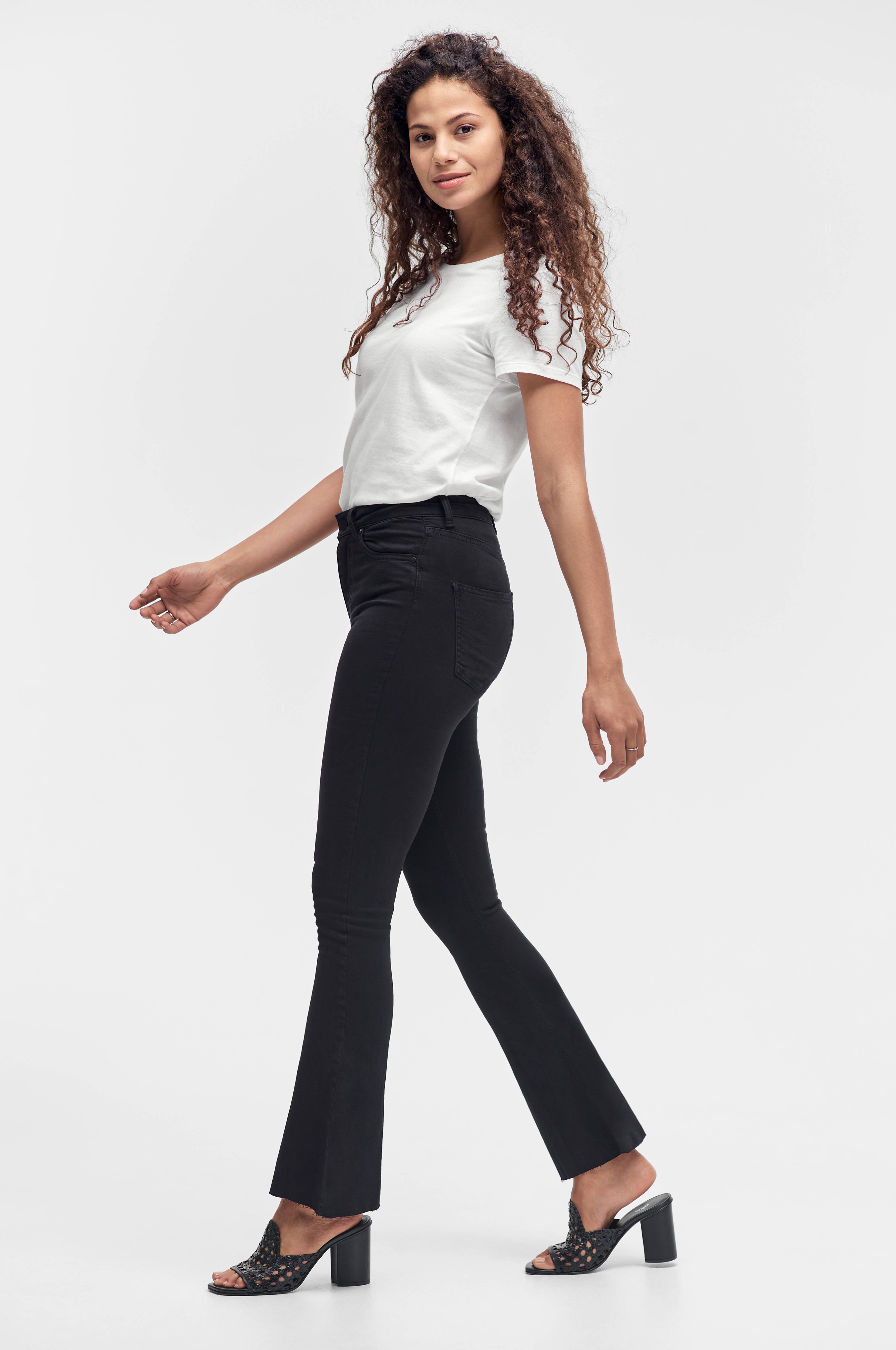 gina tricot natasha bootcut jeans