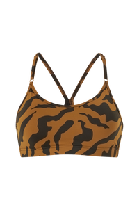 Casall - Sport-bh Strappy Sports Bra - Brun