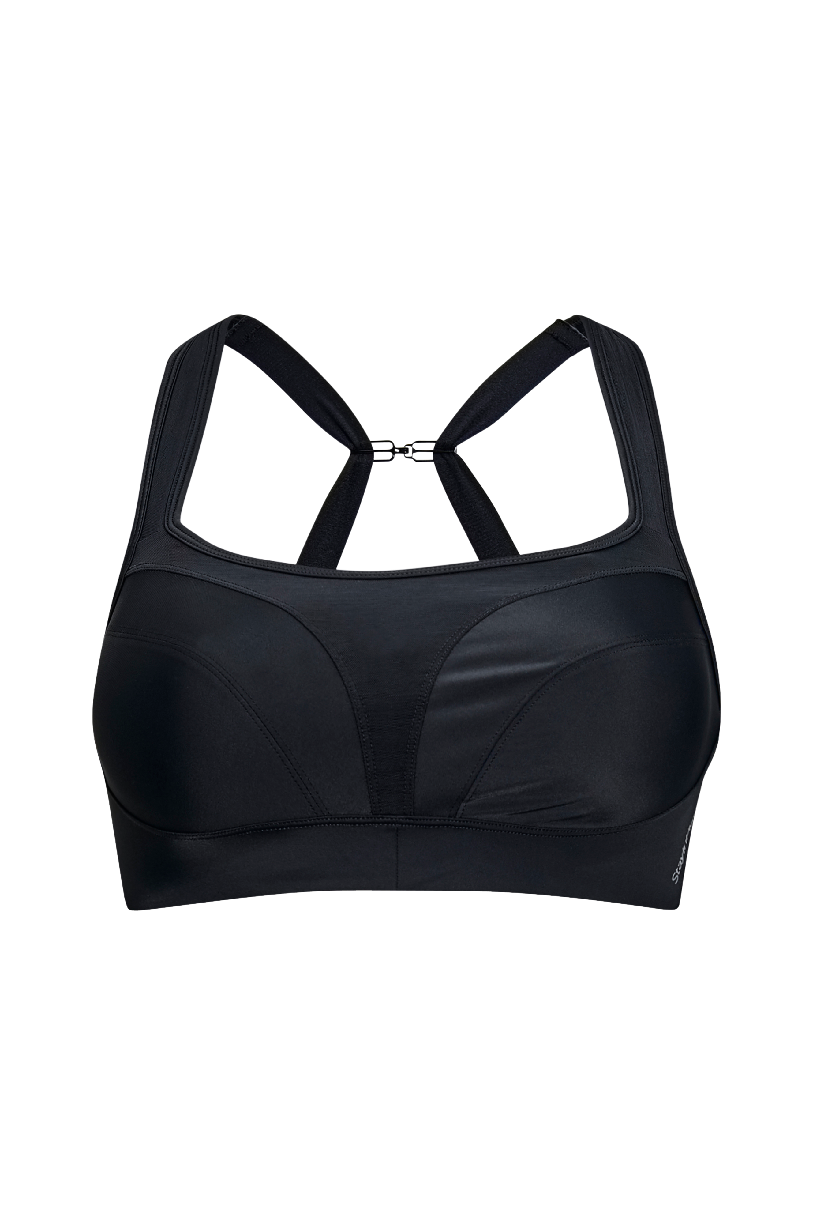 StayInPlace High Support Sports Bra Svart