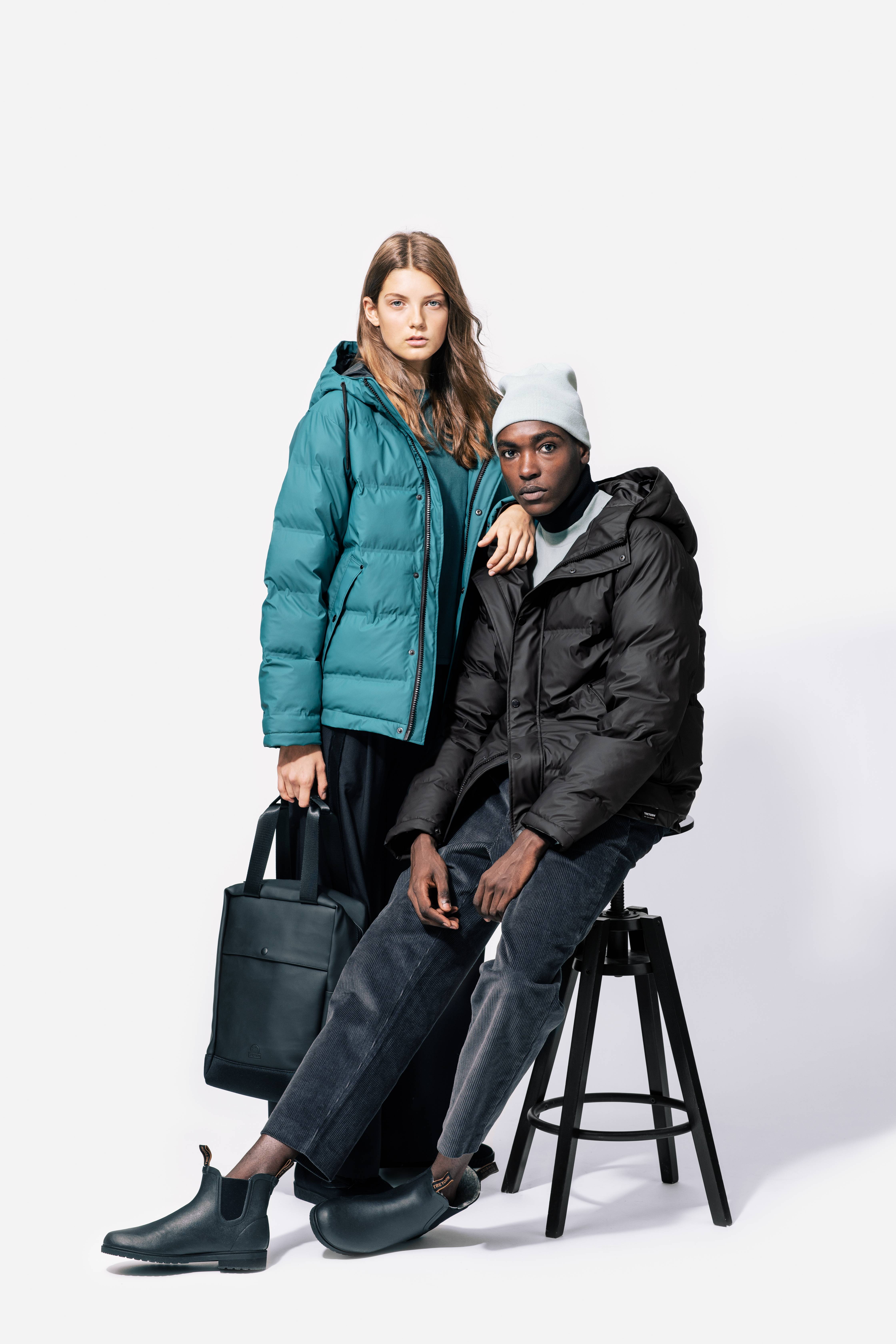 Tretorn Vinterjacka Baffle Jacket Svart Vinterjackor