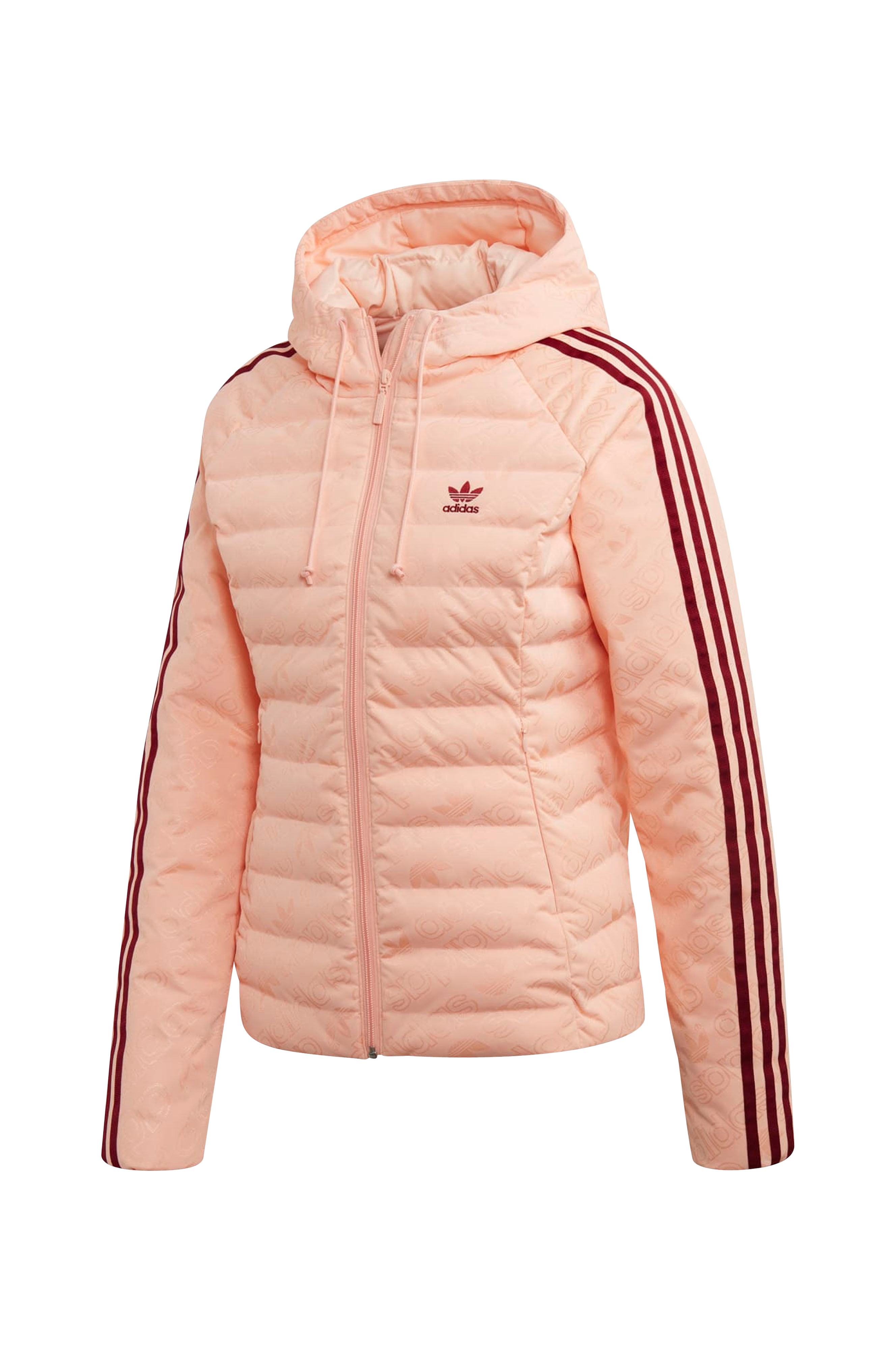 adidas Originals Jakke Monogram Slim - Rosa Dun- & dynejakker | Ellos.dk