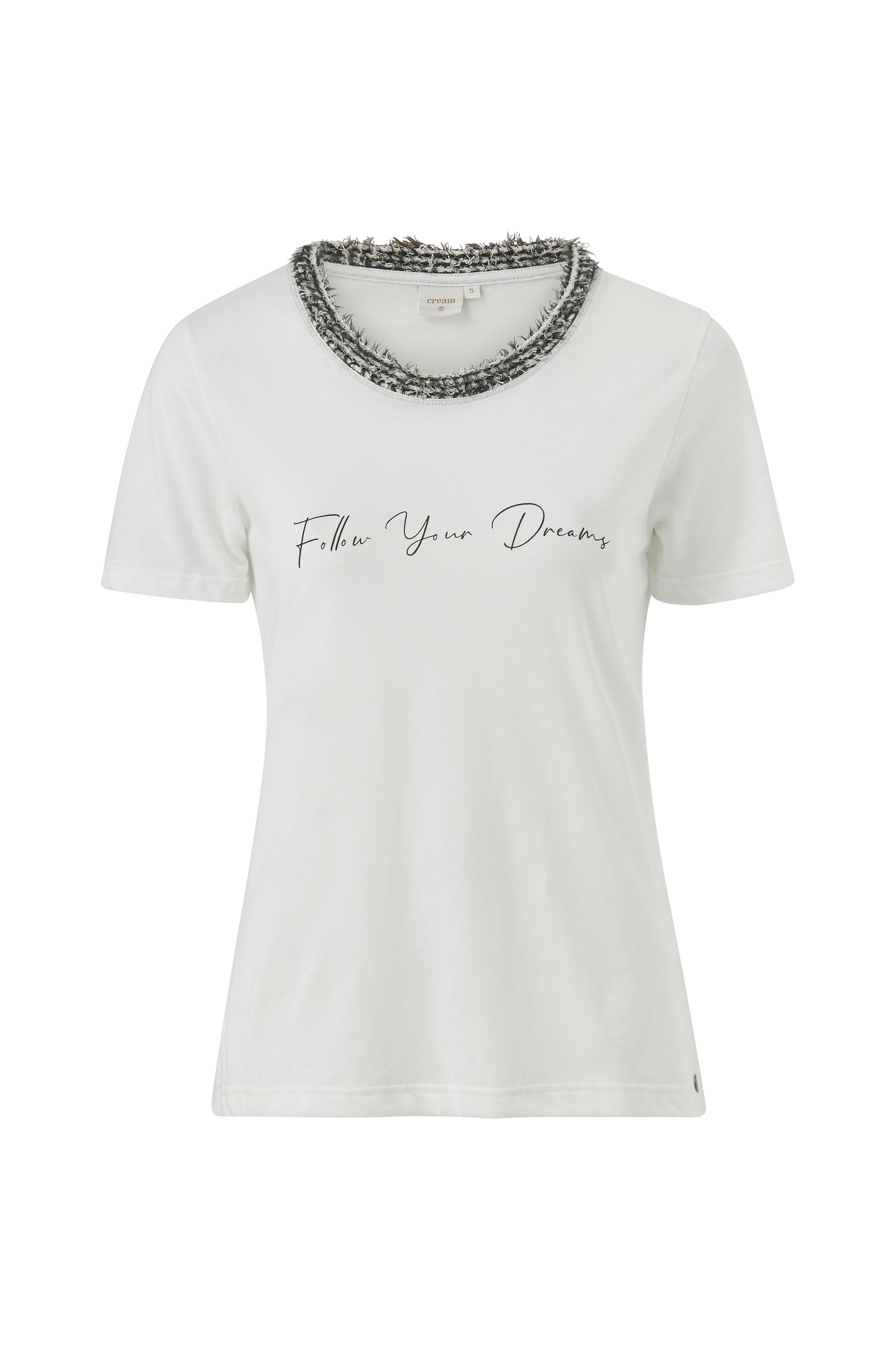 Pusero Eva T-shirt, Cream