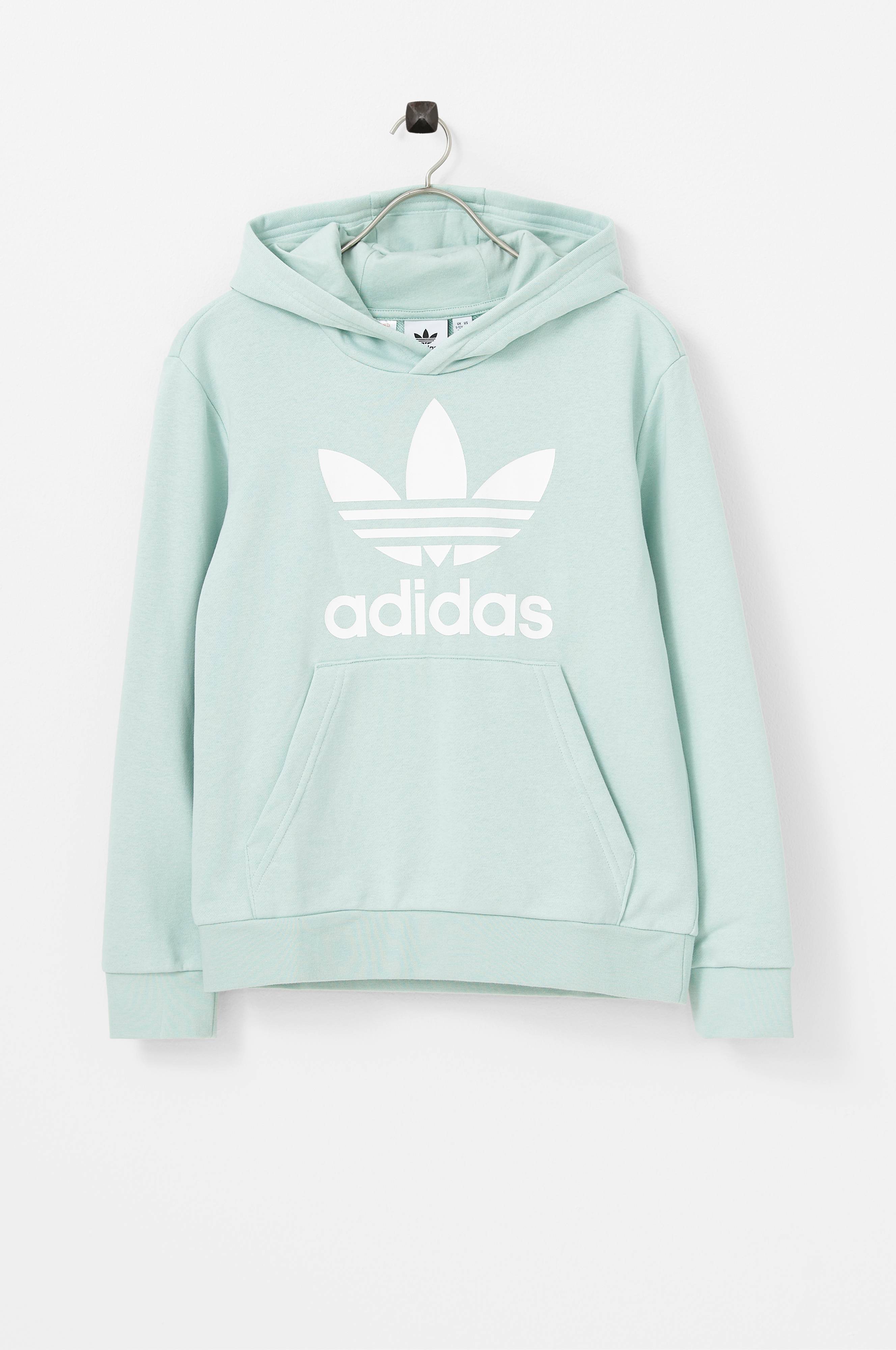 adidas trefoil hoodie barn