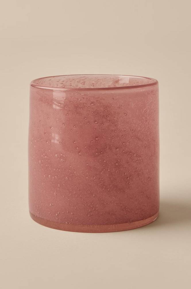 Ljuslykta / kruka Ruby Large höjd 15 cm