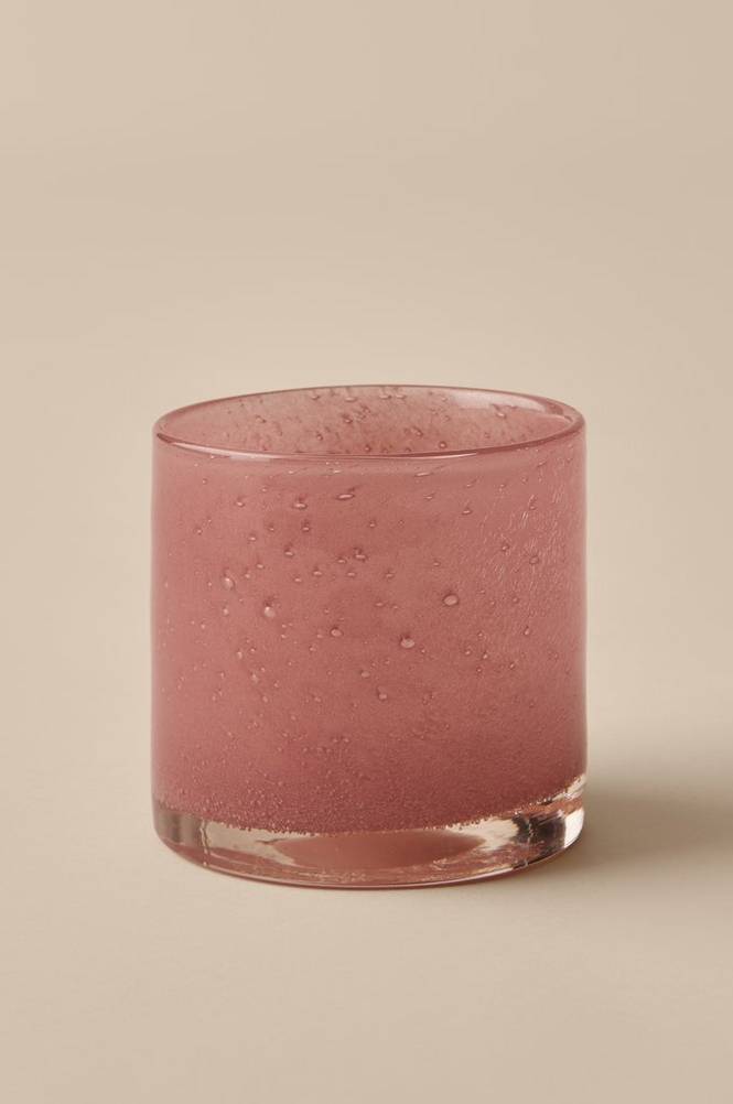 Ljuslykta / kruka Ruby Medium höjd 12 cm