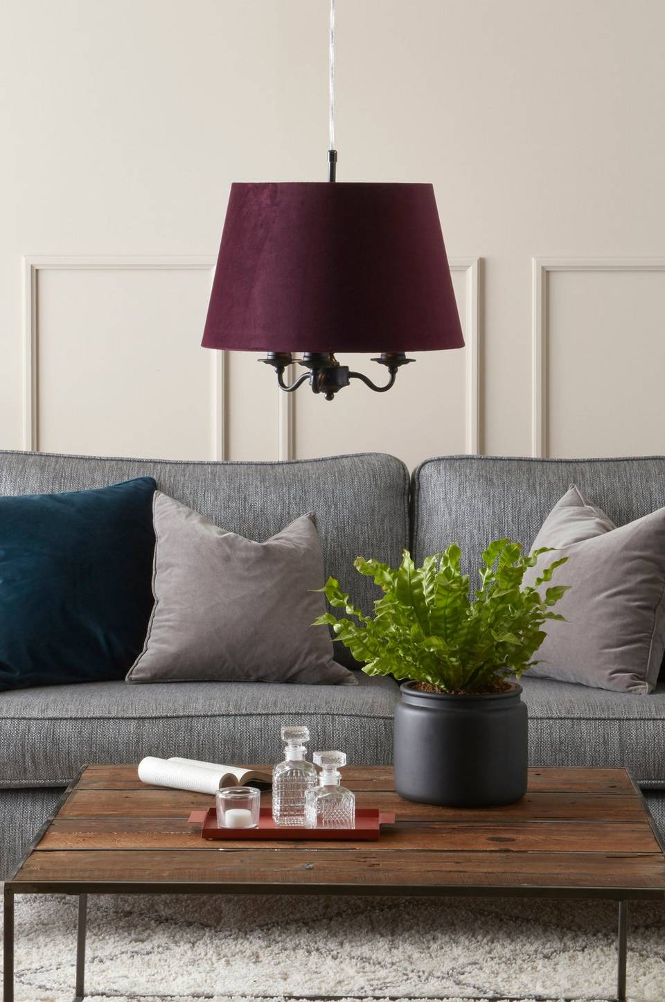 Markslöjd Taklampa Jamie, lila från Markslöjd, bild 2
