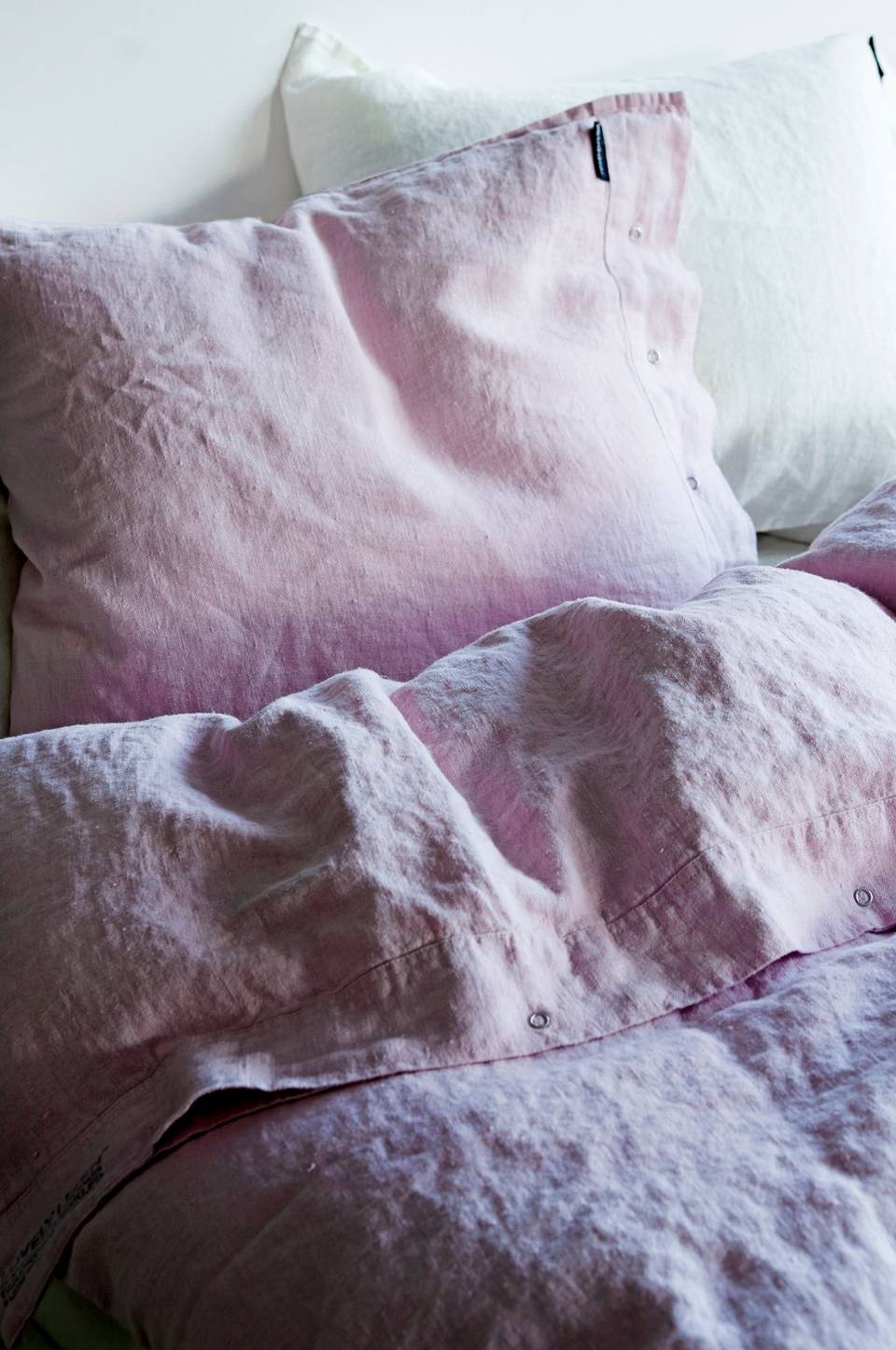 Lovely Linen Örngott Lovely i tvättat lin, rosa från Lovely Linen, bild 2