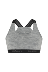 Bagheera - Sport-bh Merino Sports Bra W - Grå