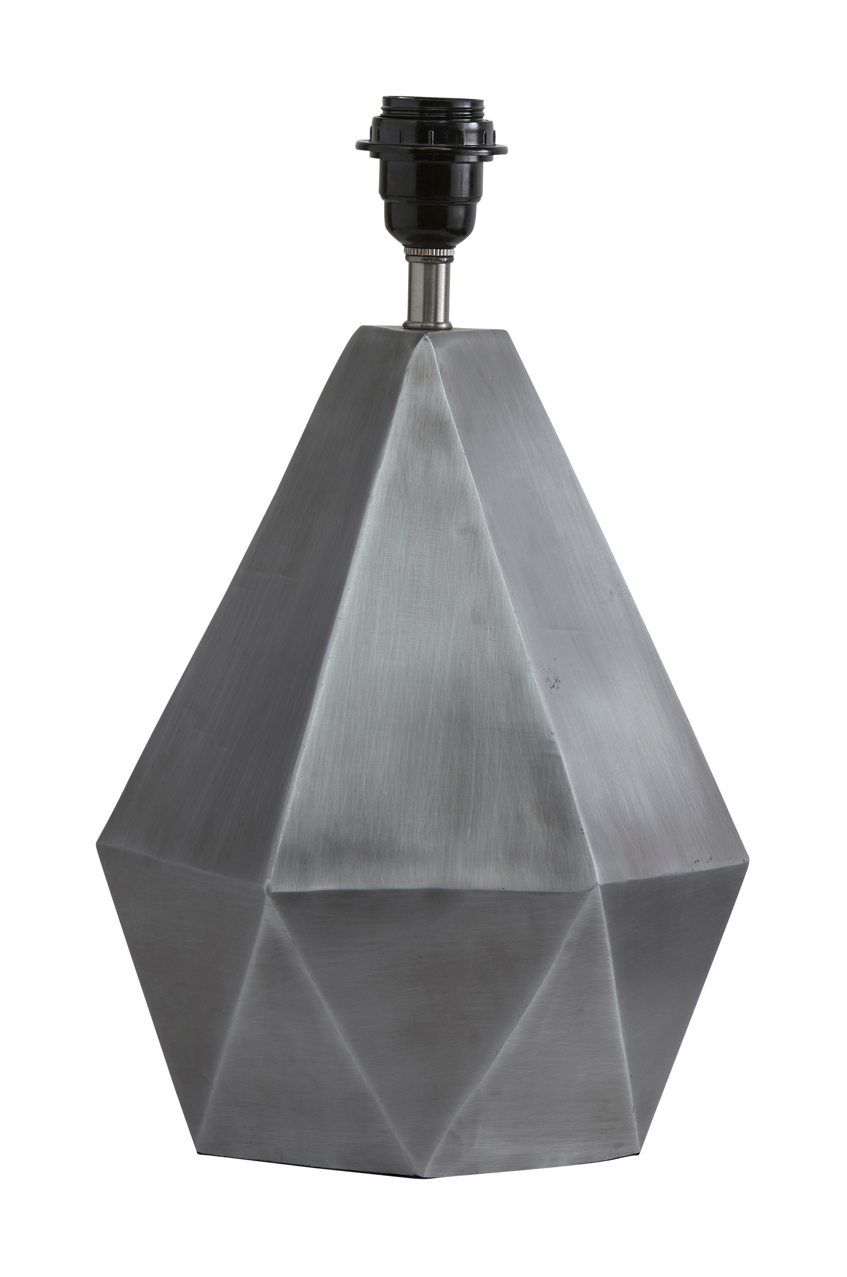 PR Home - Lampfot Trinity, 39 cm - Silver