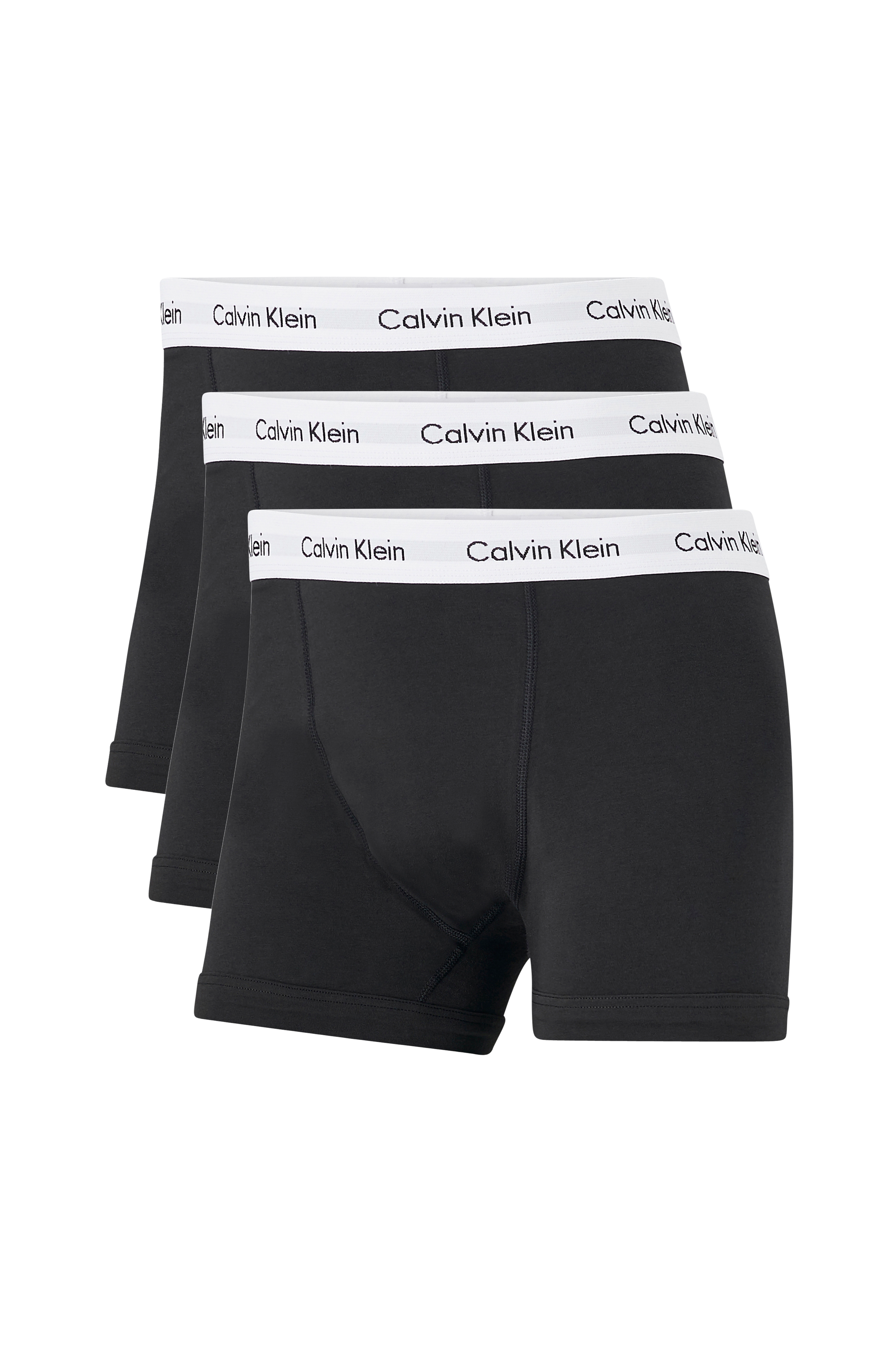 Allergi bue som resultat Calvin Klein Underwear Underbukser Cotton Stretch Trunk 3-pak - Sort -  Underbukser & boxershorts | ellos