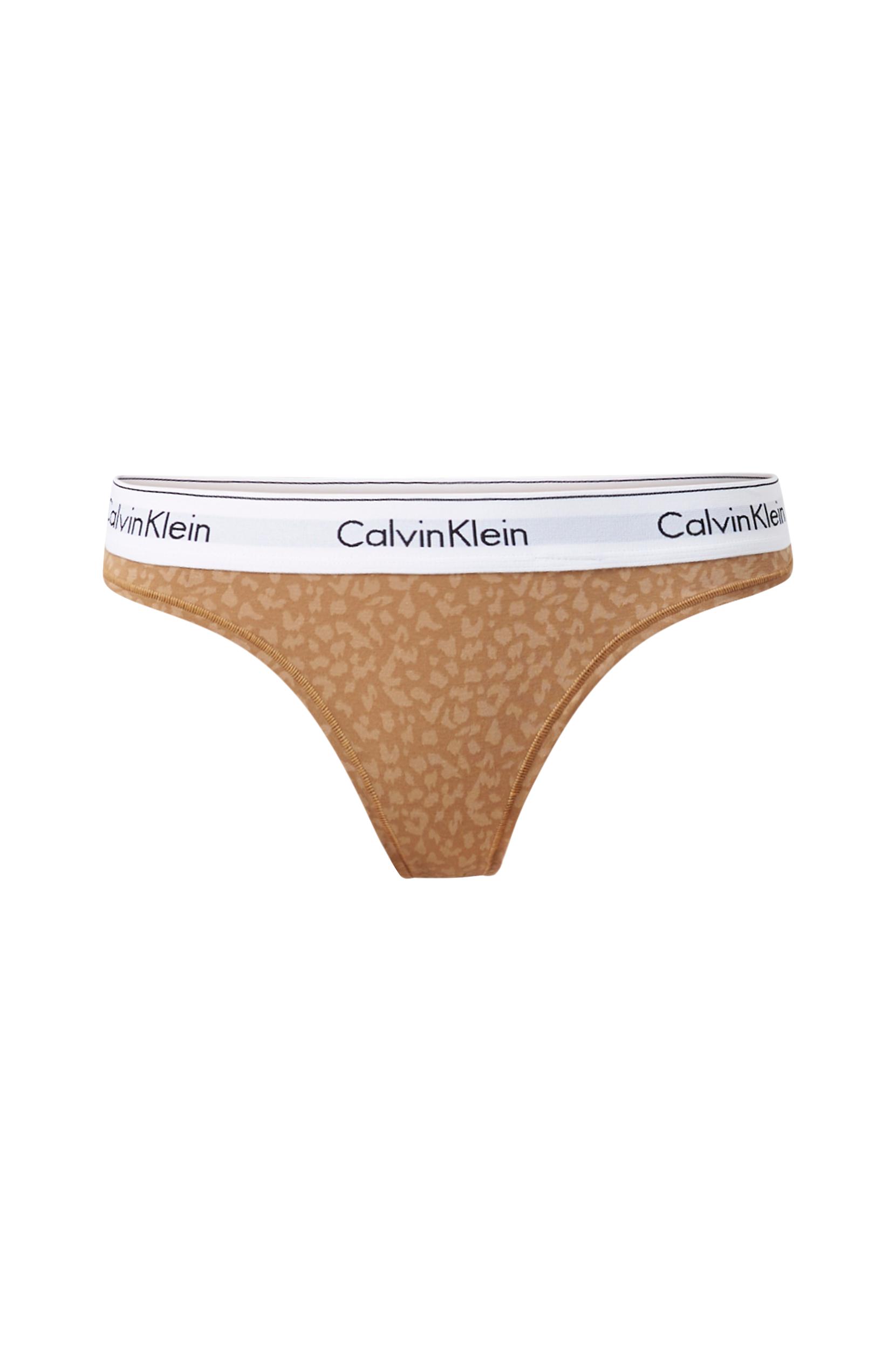 Calvin Klein - G-streng Modern Cotton - Brun - 38