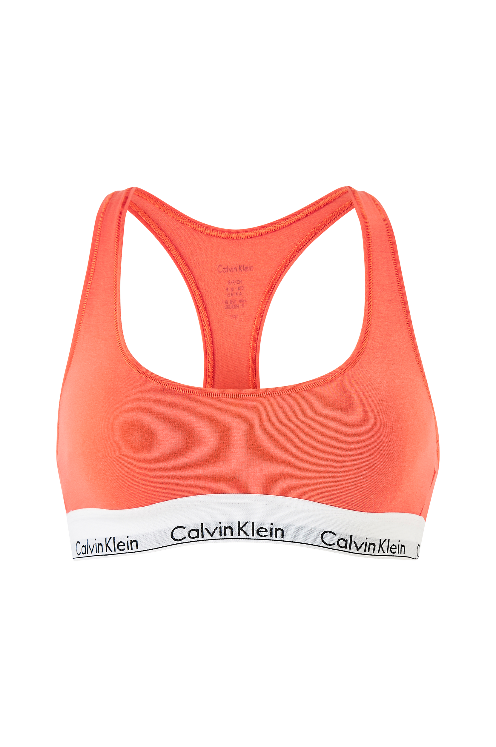 Calvin Klein Underwear - Bh-top Bralette Modern Cotton - Orange - 38