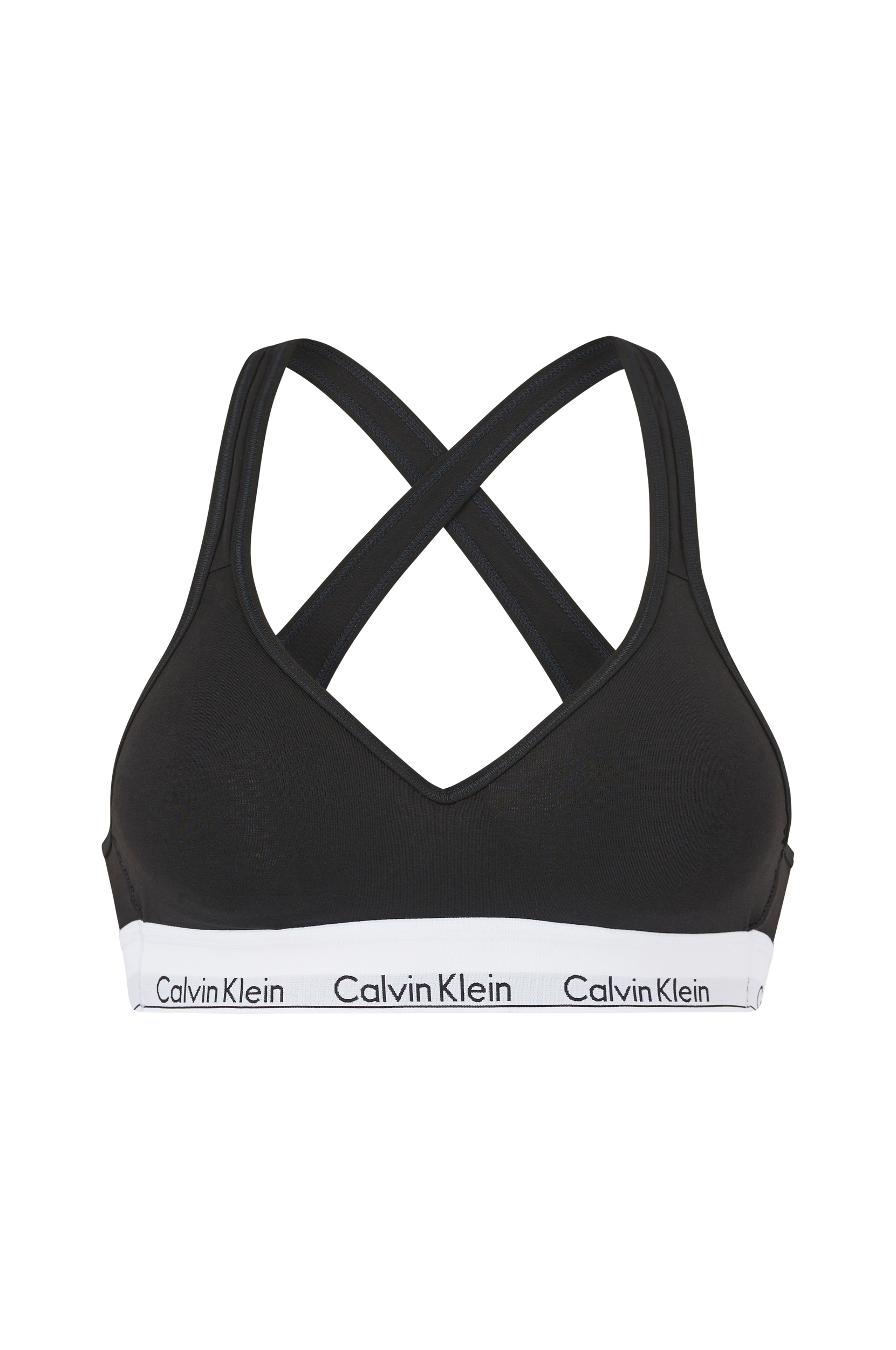 Calvin Klein Underwear - Bh-top Bralette Modern Cotton Lift - Sort - 42/44