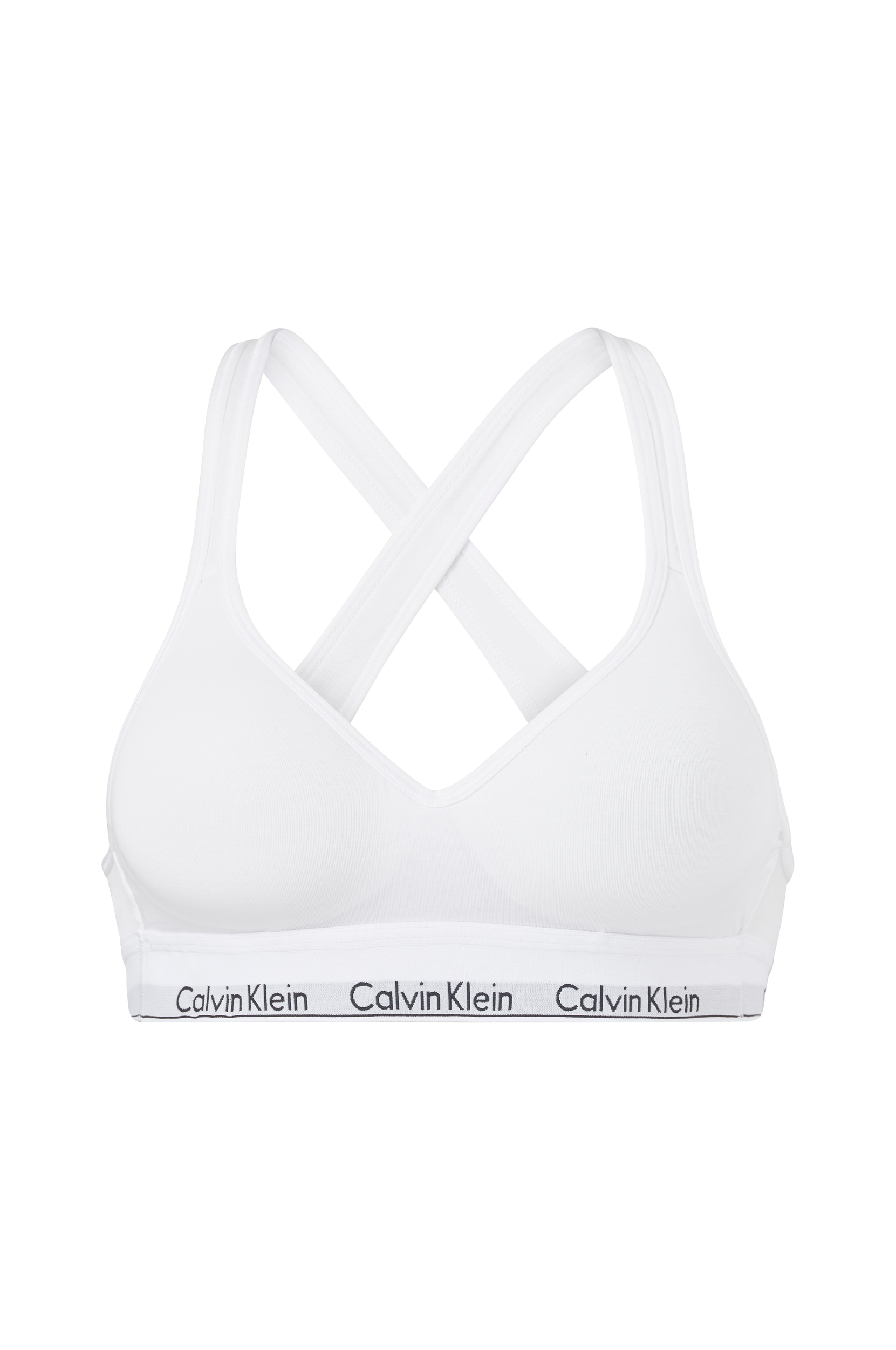 Calvin Klein Underwear - Bh-top Bralette Modern Cotton Lift - Hvid - 38