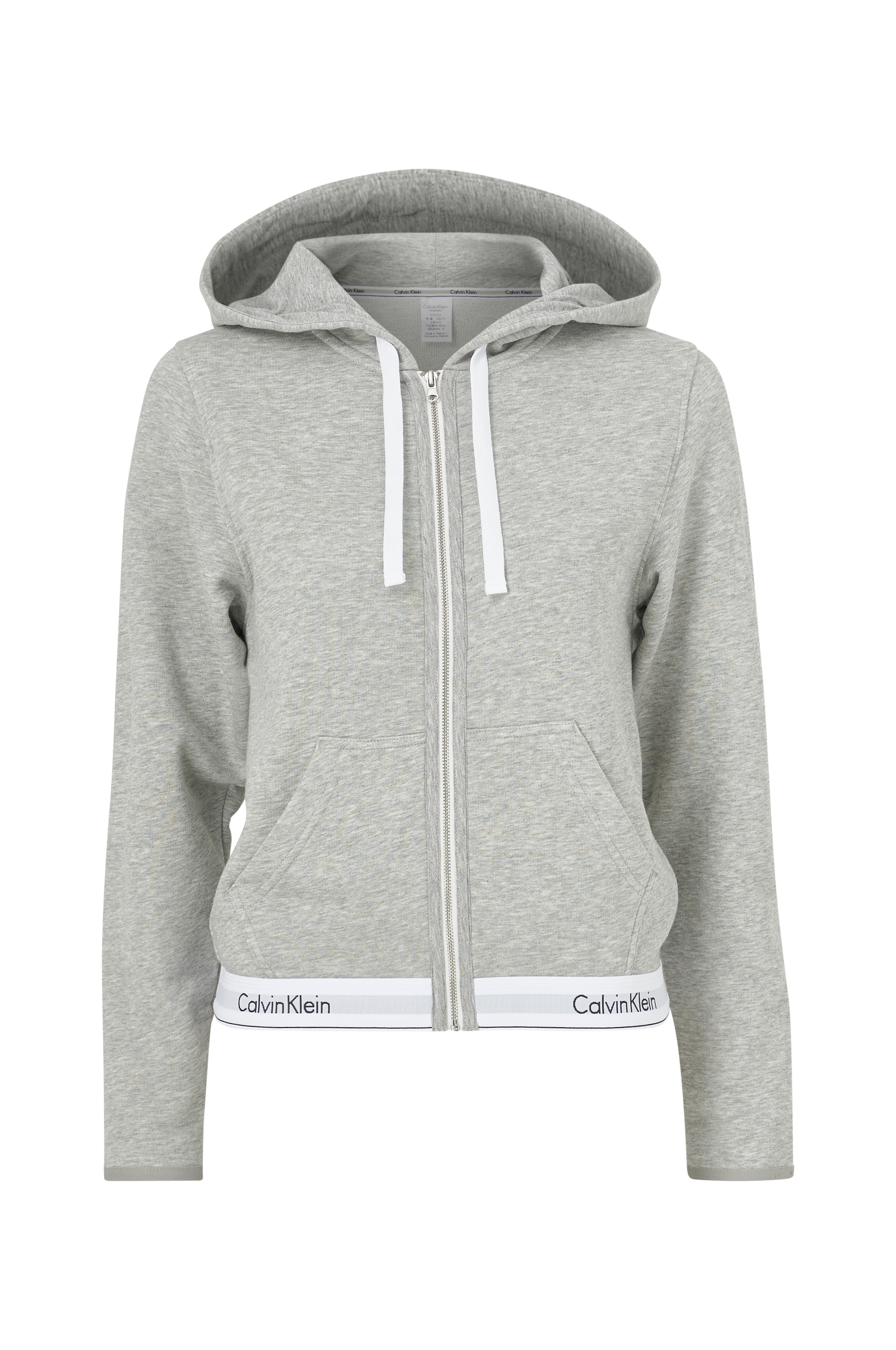 Pointer nedadgående Calibre Calvin Klein Underwear Hættetrøje Top Hoodie Full Zip - Grå - Hoodies |  ellos