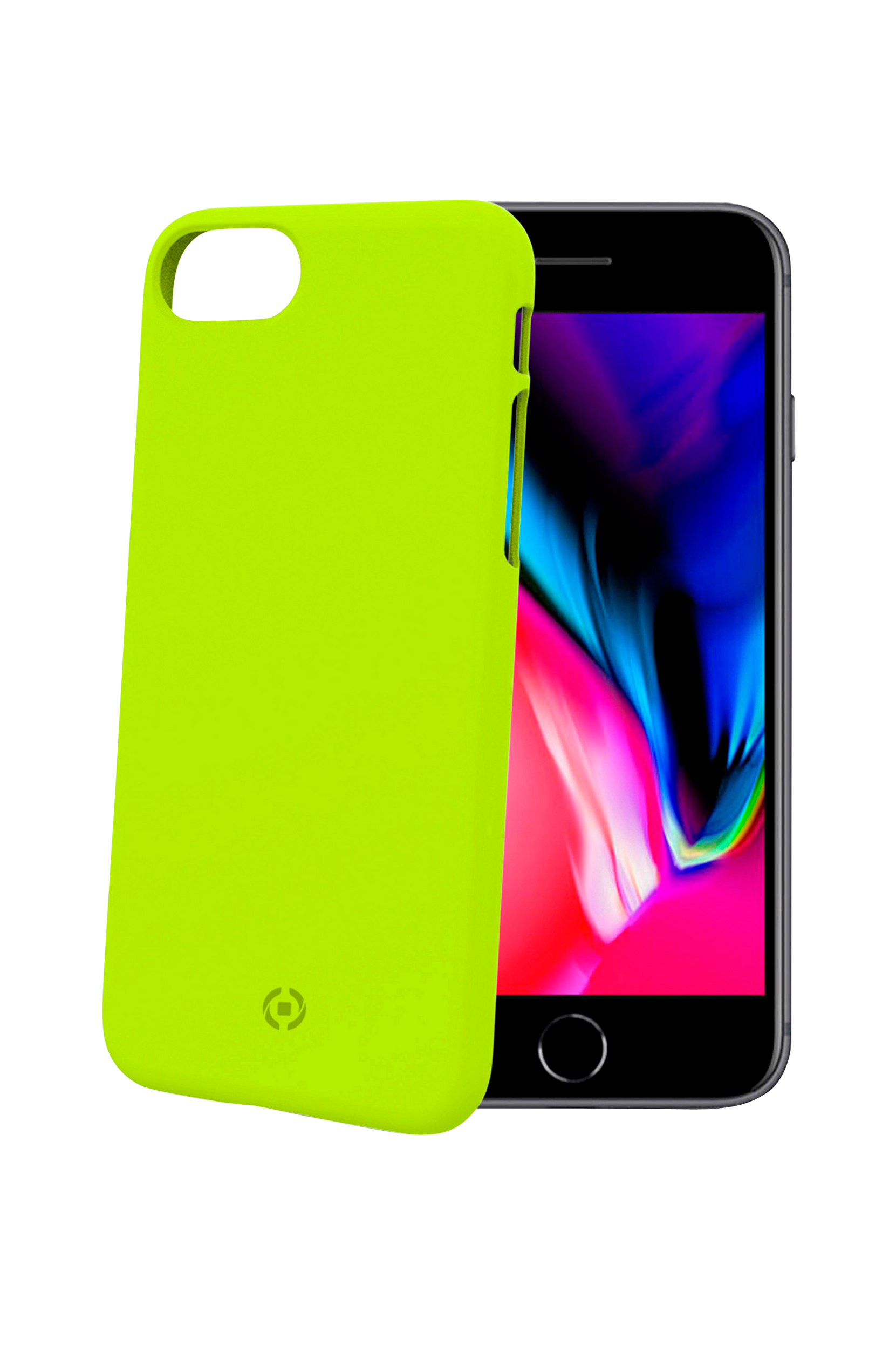 Shock Cover iPhone 8/7 Keltainen, Celly