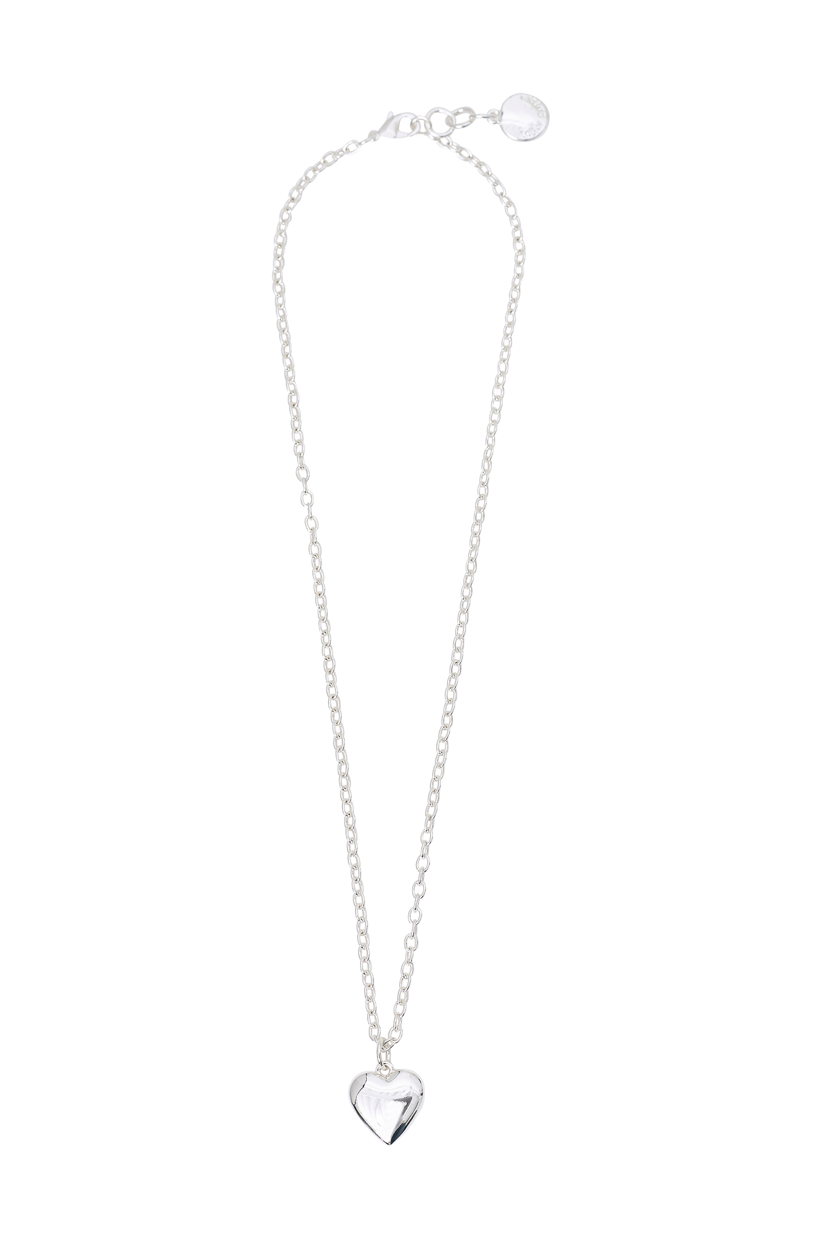 Snö of Sweden - Halsband Small Card Pendant Necklace - Silver