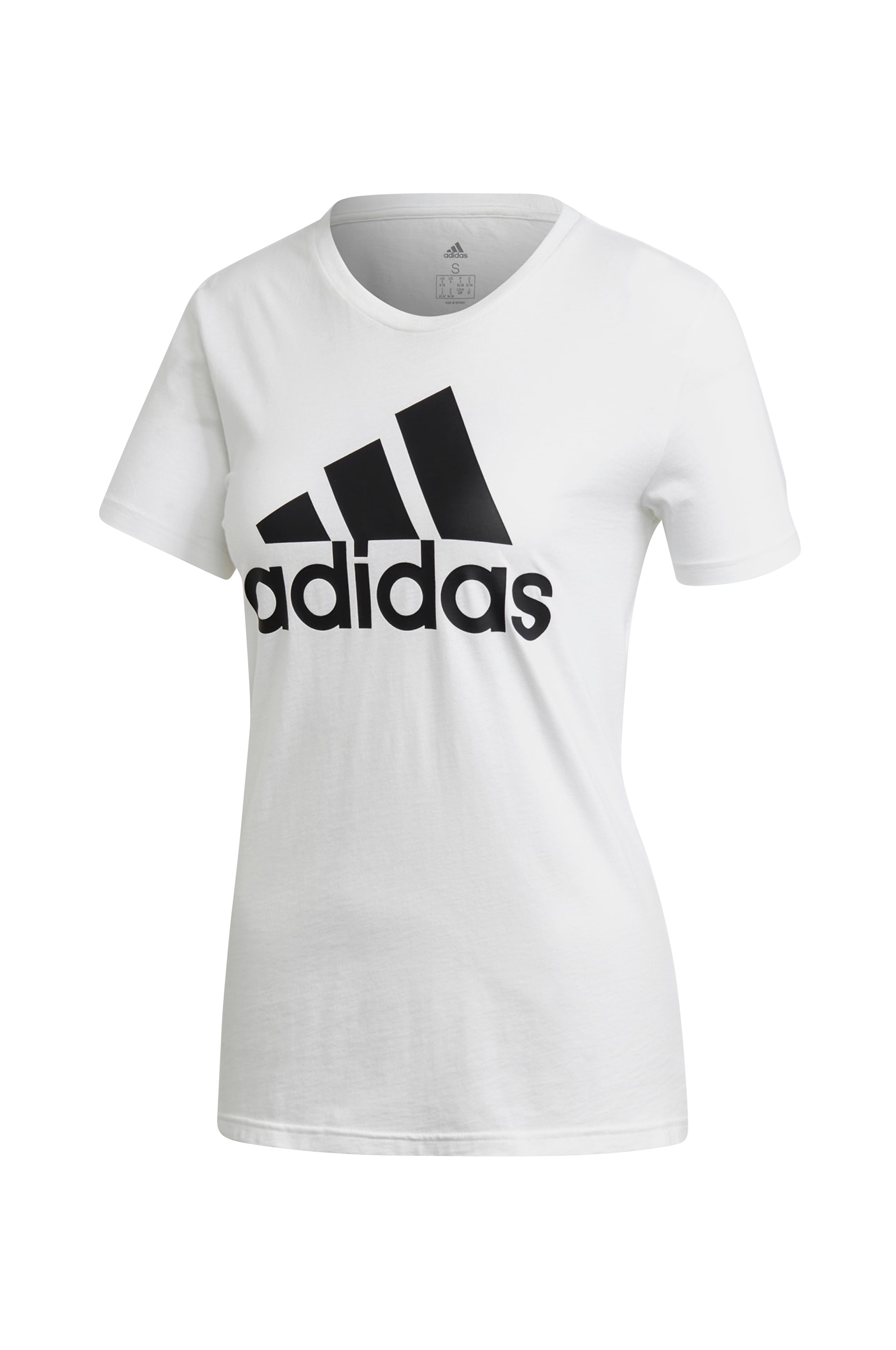 adidas Sport Performance Top Must Haves Badge of Sport Tee Hvid