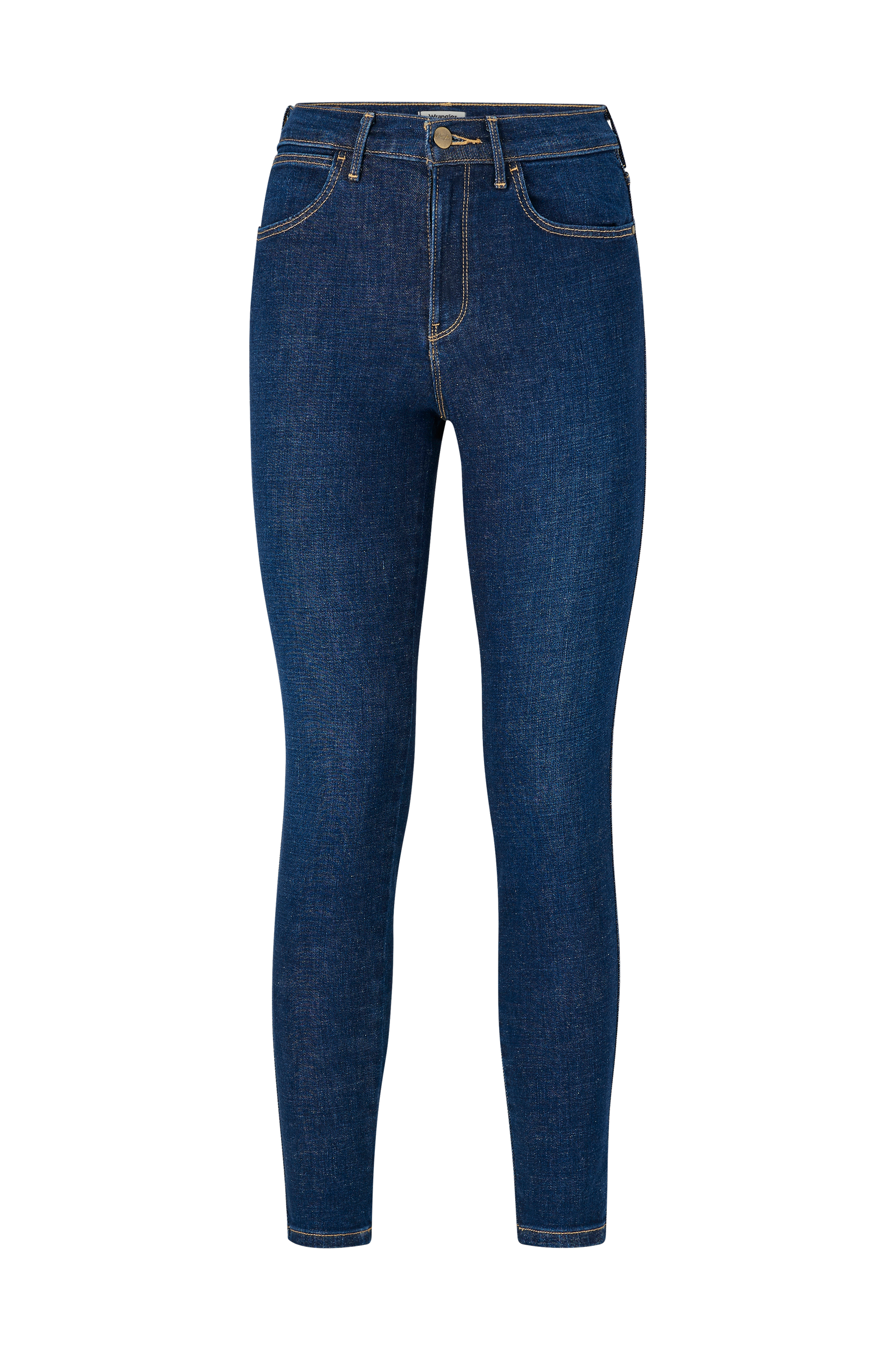 Wrangler - Jeans High Rise Skinny - Blå - W28/L30