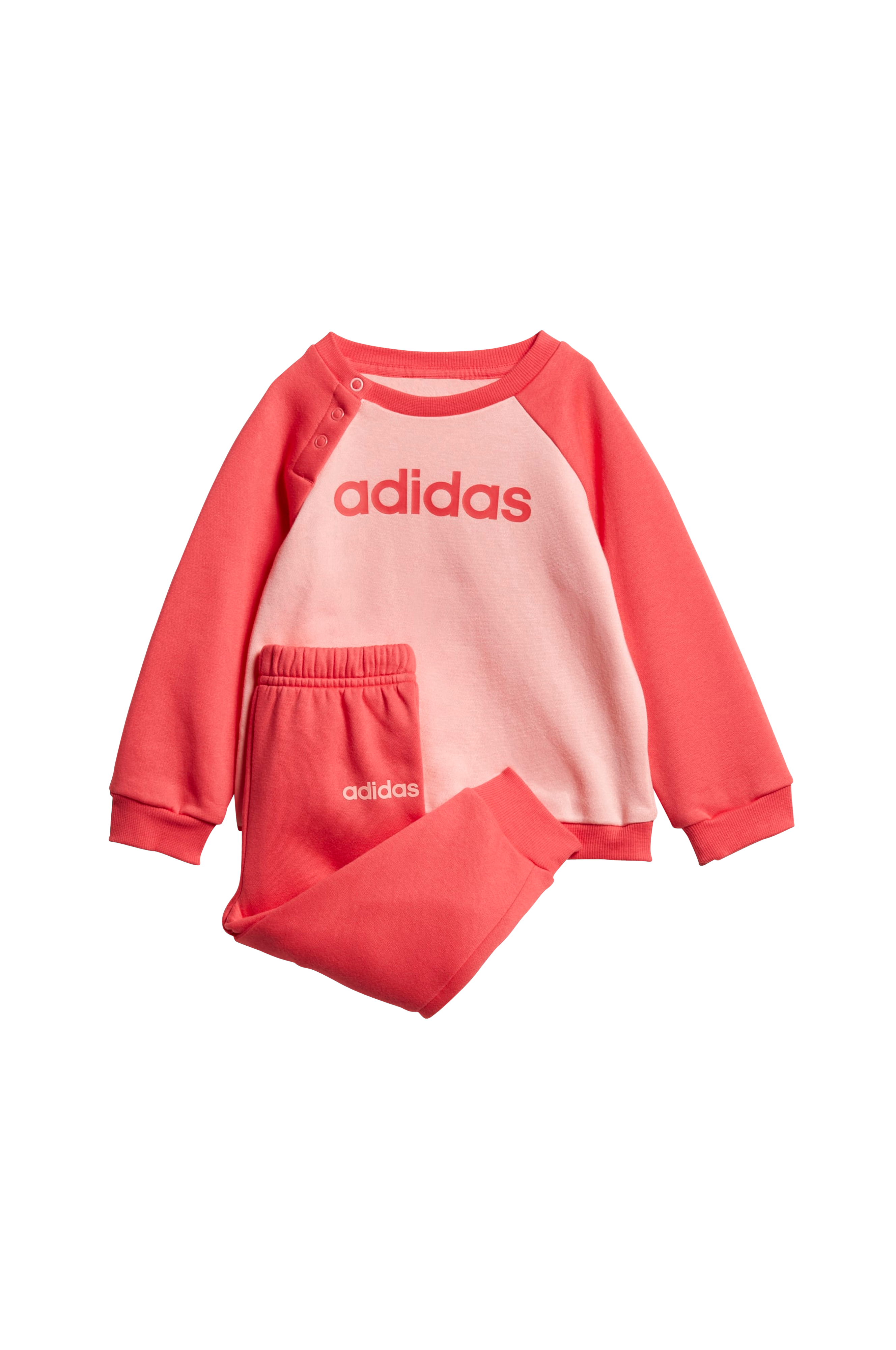 Adidas linear best sale fleece jogger set